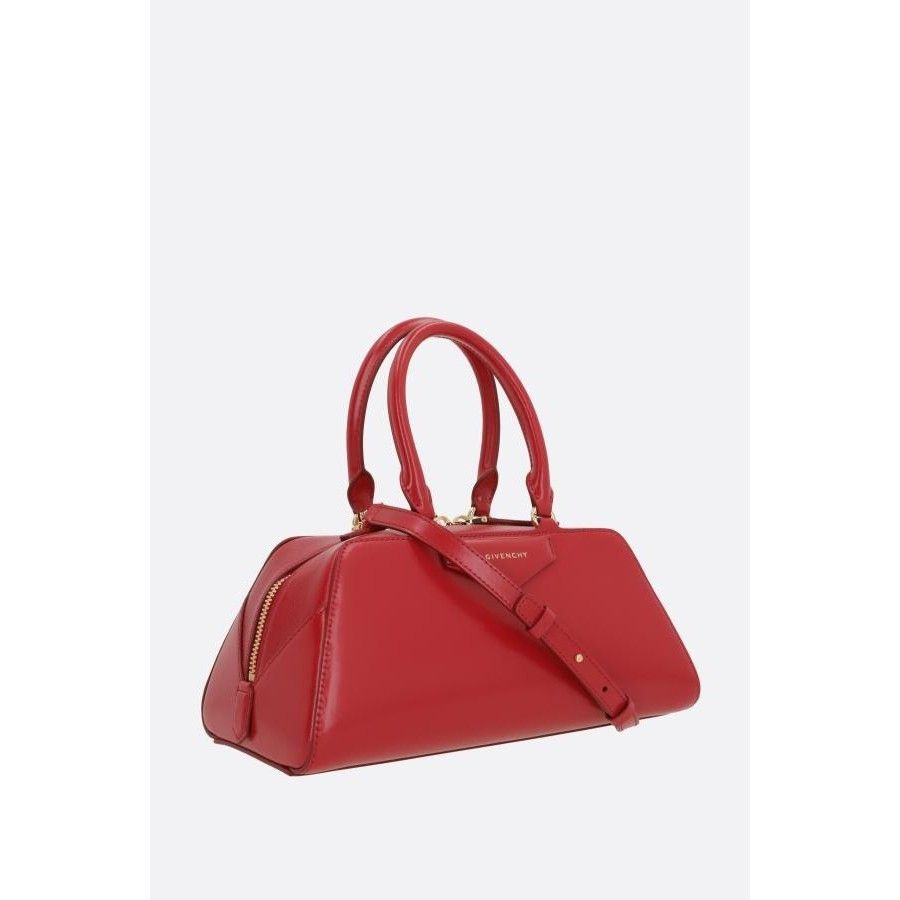 Givenchy GIVENCHY Antigona East West Small Red Leather Handbag New & Size ONE SIZE - 2 Thumbnail