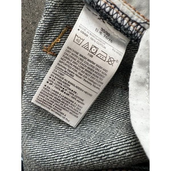 Gap Gap Blue Coupe Straight Fit Jeans Size 30x30 Size 30" / US 8 / IT 44 - 8 Thumbnail
