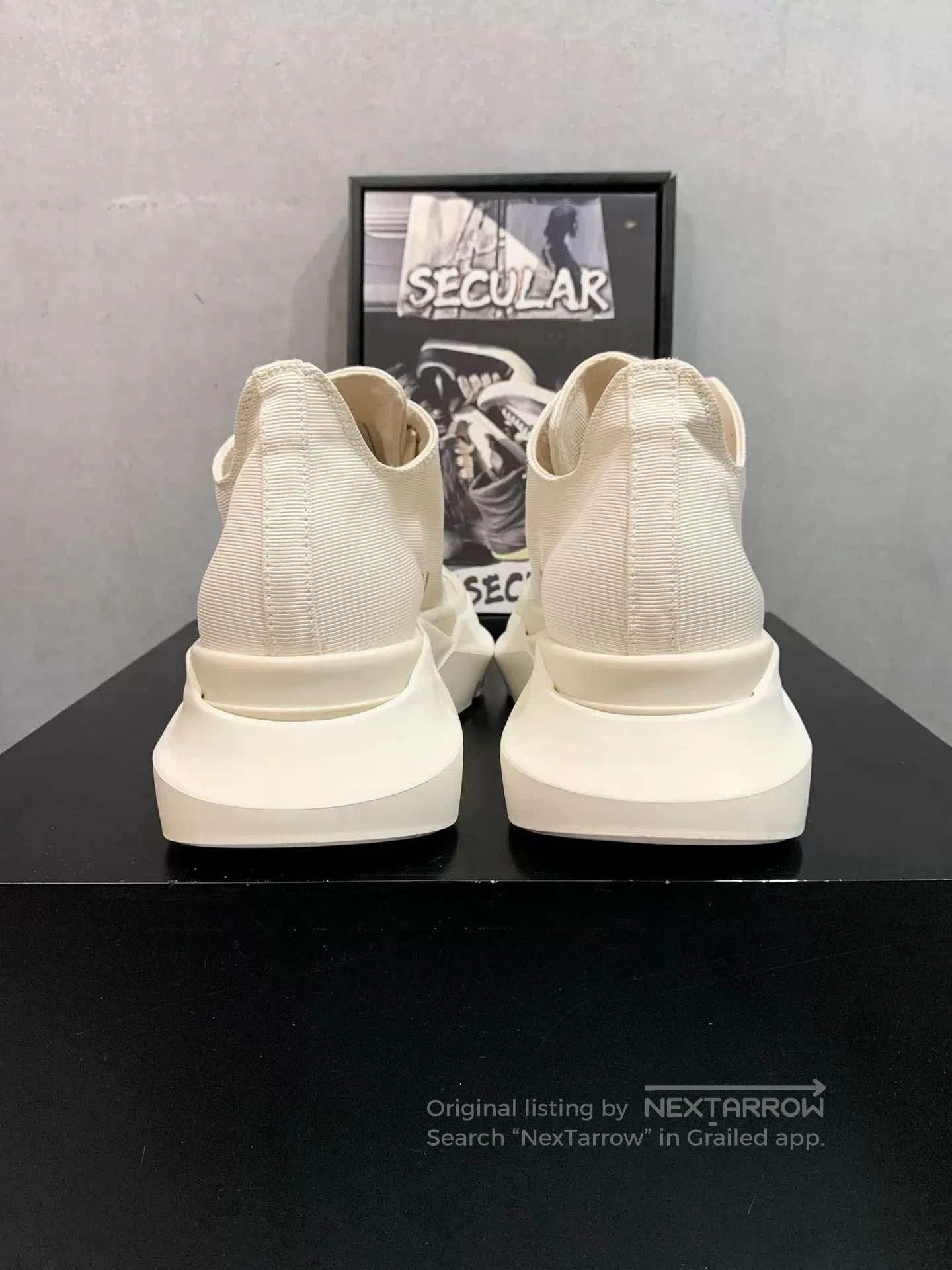 Rick Owens Rick Owens Thick Sole Low Top Sneakers. Size US 6 / EU 39 - 7 Thumbnail