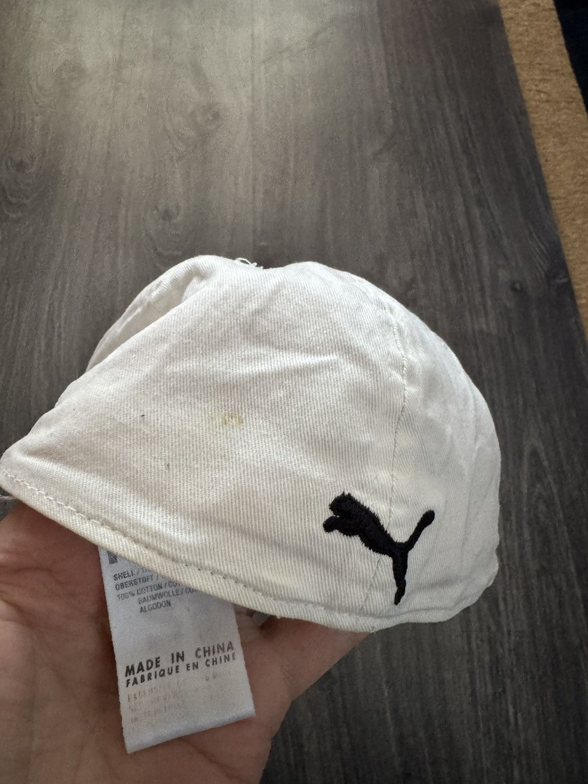 Puma Y2K Vintage Puma Big Logo Cap Har Size ONE SIZE - 4 Thumbnail