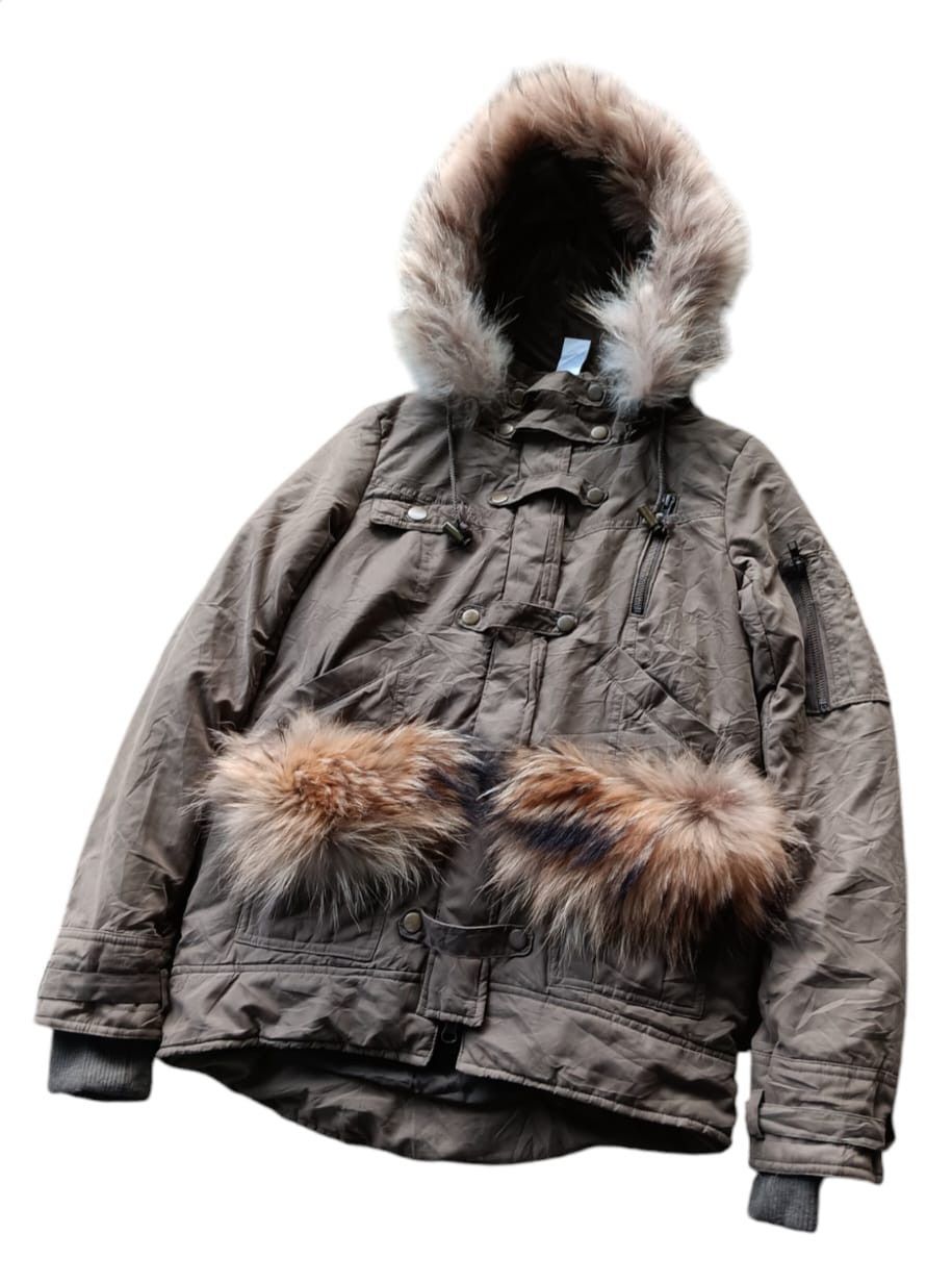 14th Addiction Murua fur hoodie & pocket japanese lgb style jacket Size US S / EU 44-46 / 1 - 2 Thumbnail