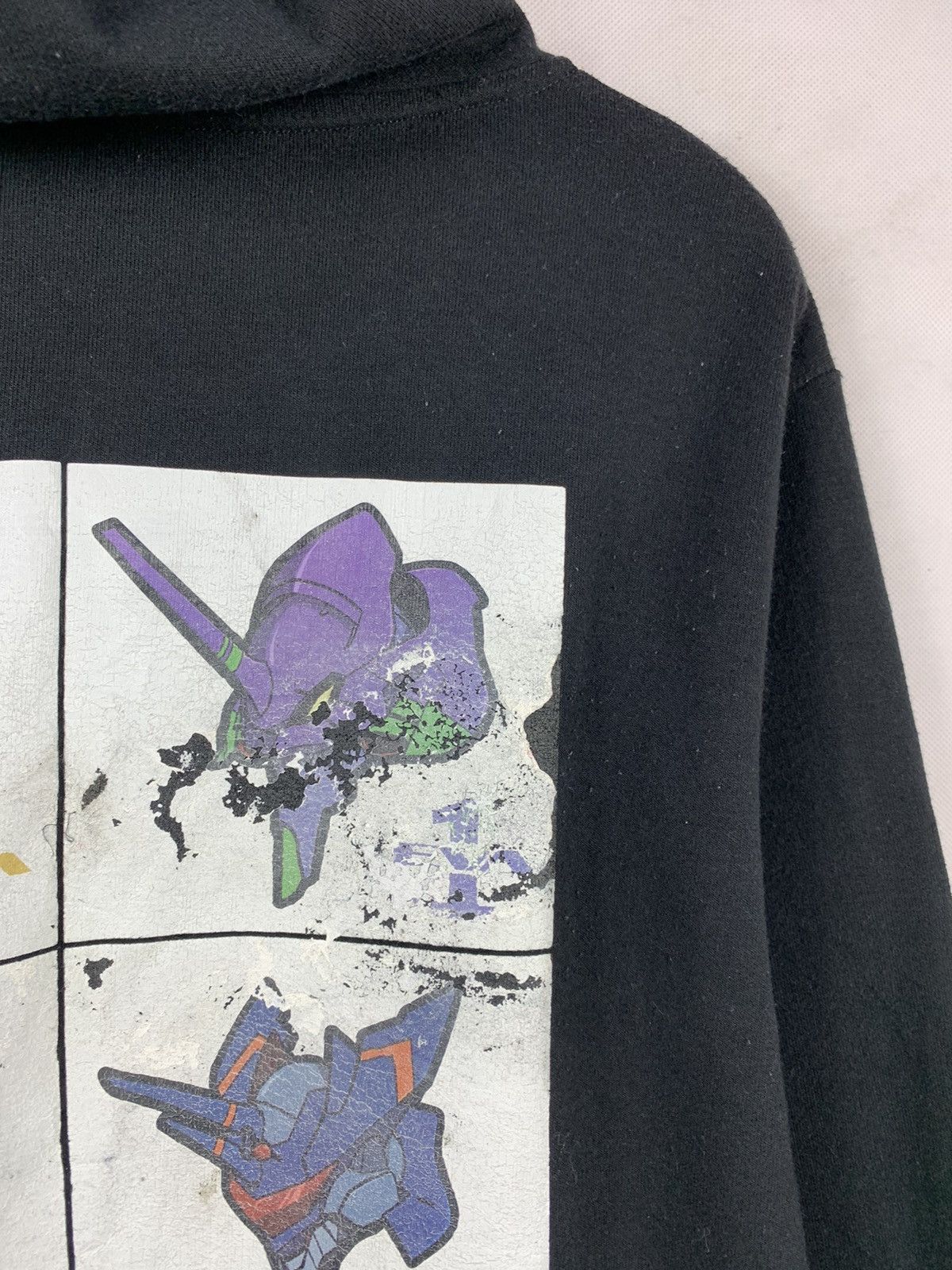 Anime × Japanese Brand Rare! Evangelion Anime Manga Hentai Cartoon Pullover Hoodie Size US L / EU 52-54 / 3 - 8 Thumbnail