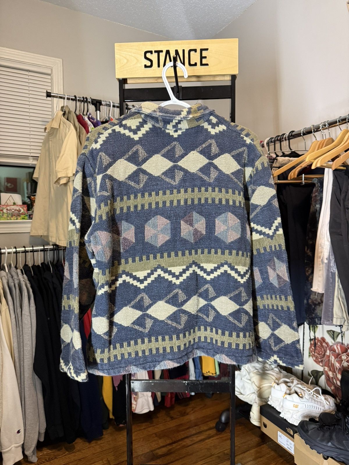 Vintage 70’s Button-Up Knit Sweater Size US S / EU 44-46 / 1 - 3 Thumbnail