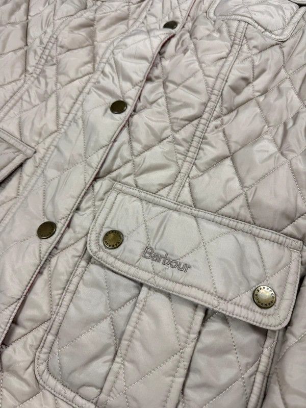 Barbour Barbour quilted jacket cream beige logo 40 Size S / US 4 / IT 40 - 4 Thumbnail