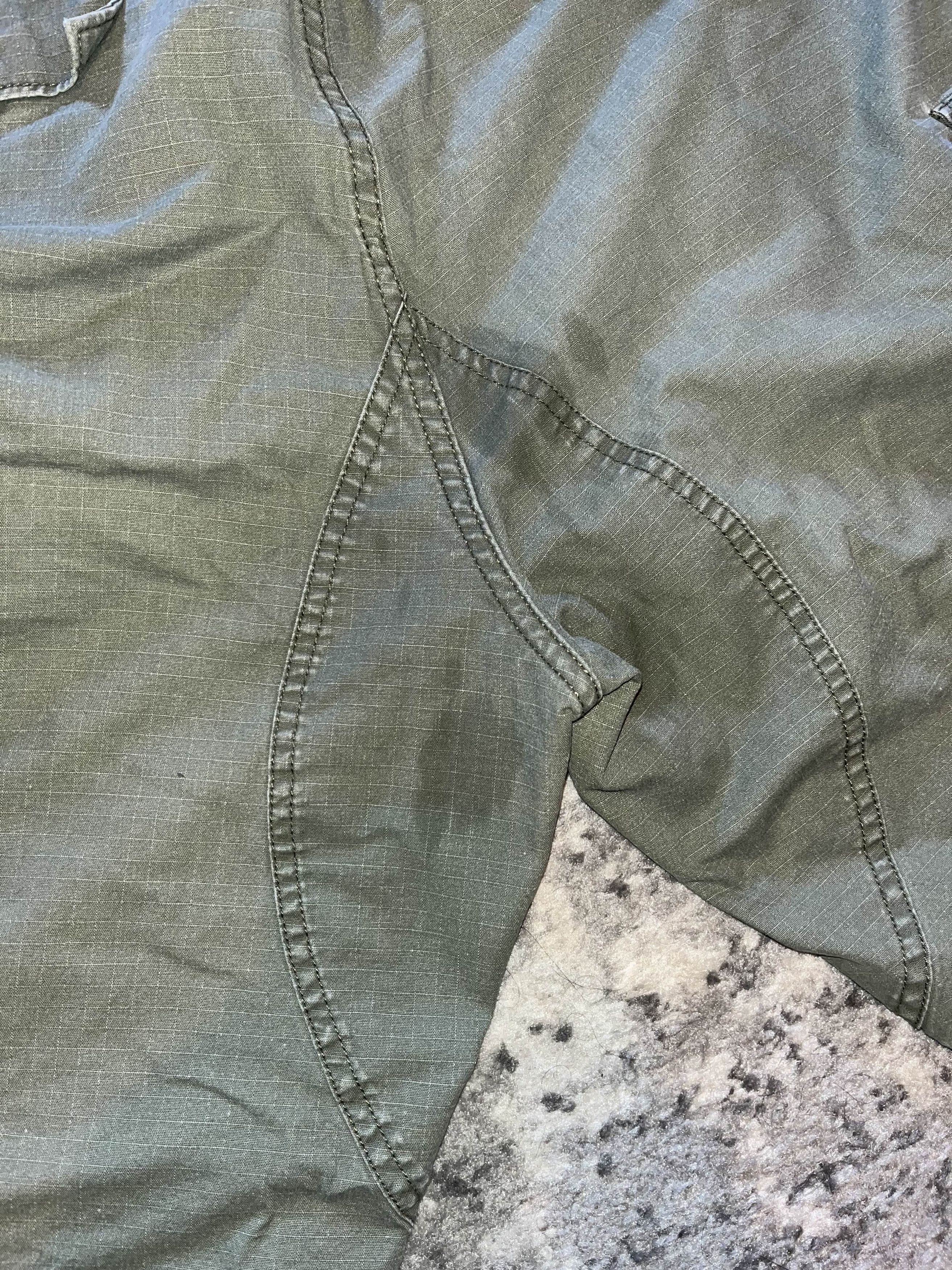 Fox Racing 2000’s Army Green Fox Racing Cargo Shorts Size US 33 - 5 Thumbnail