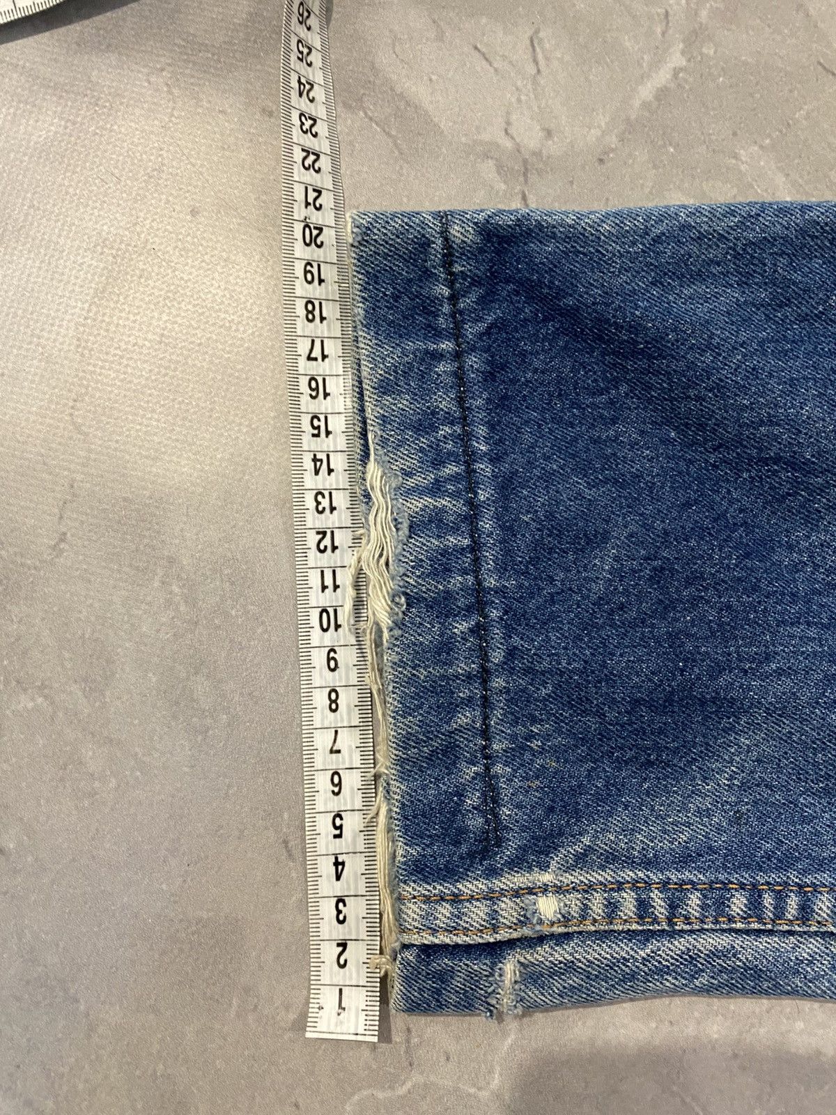 Japanese Brand Archive Ripped Washed Fresh Slim Jean / Y2K Drip Japan Size US 31 - 6 Thumbnail