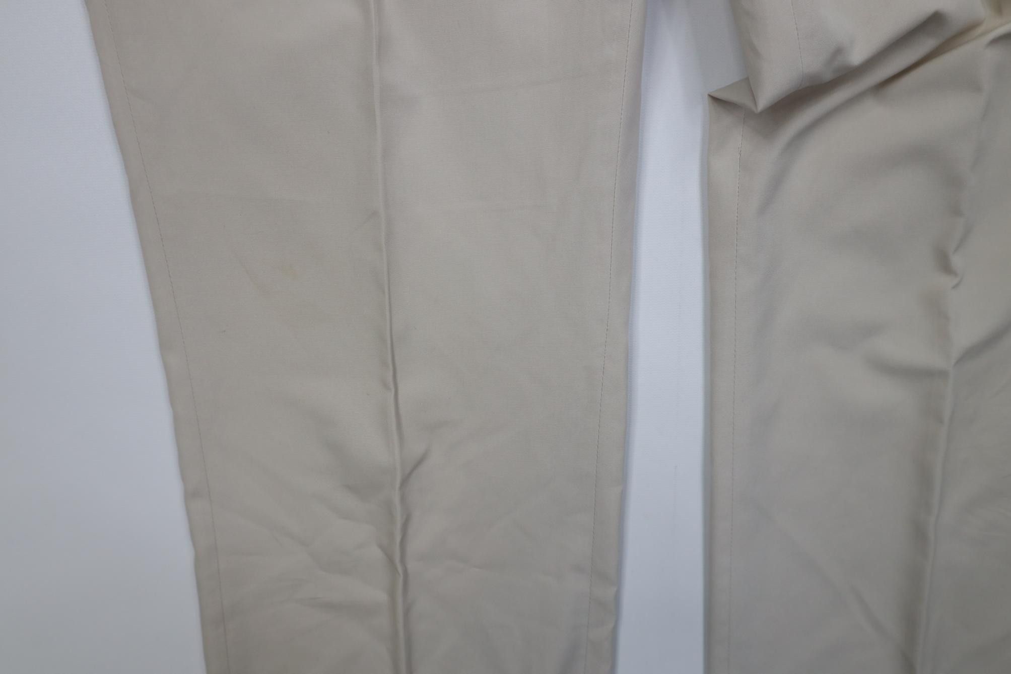 Vintage Vintage 70s Streetwear Flared Wide Leg Chino Pants Stone USA Size US 36 / EU 52 - 6 Thumbnail
