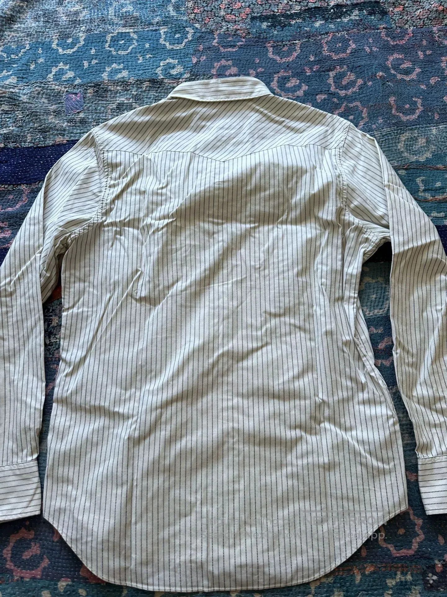 RRL Ralph Lauren rrl striped western long sleeve shirt. Size US M / EU 48-50 / 2 - 2 Thumbnail