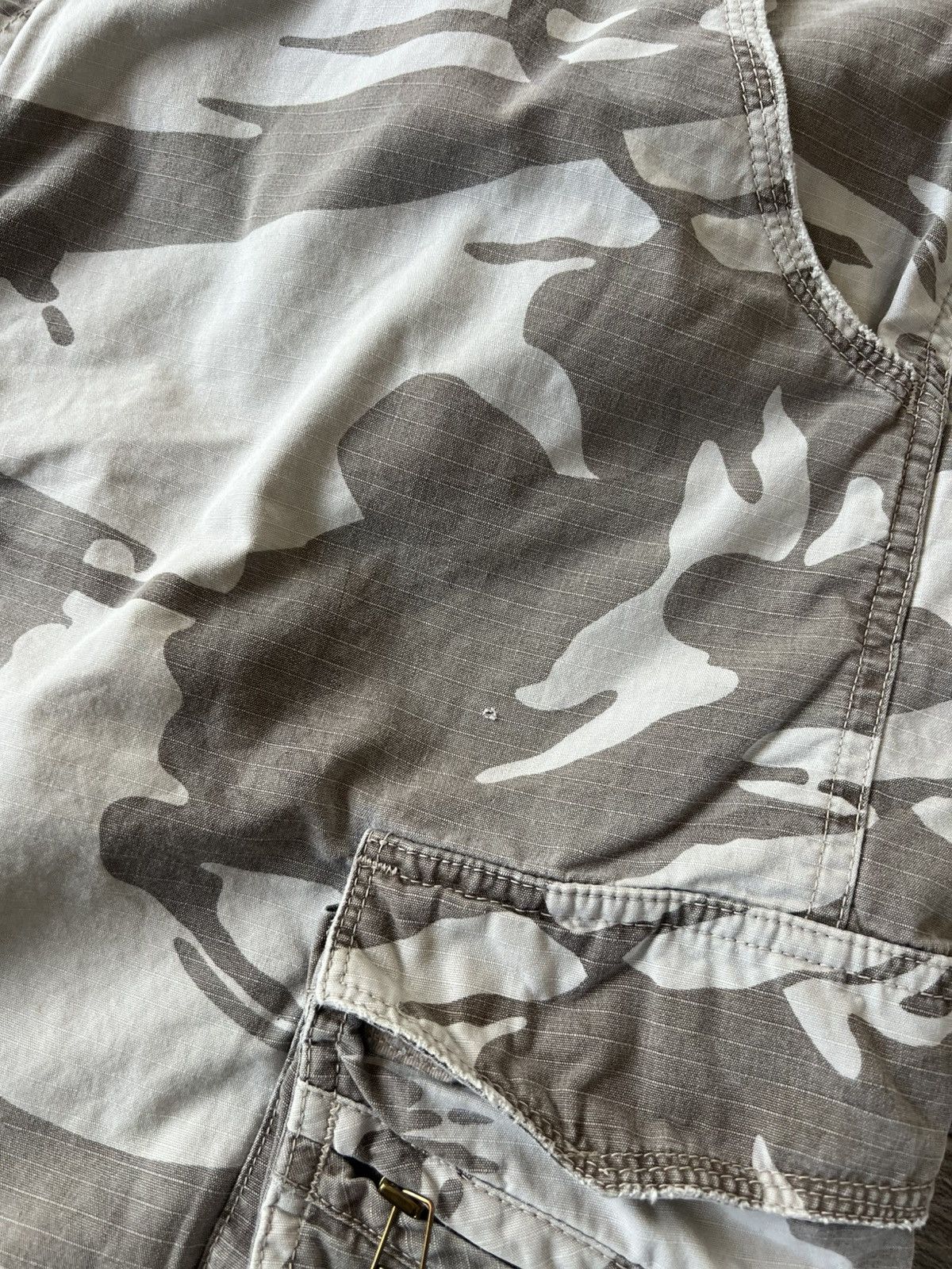 Wrangler Wrangler Baggy Cargo Army Utility Combat Shorts Size US 40 / EU 56 - 13 Thumbnail