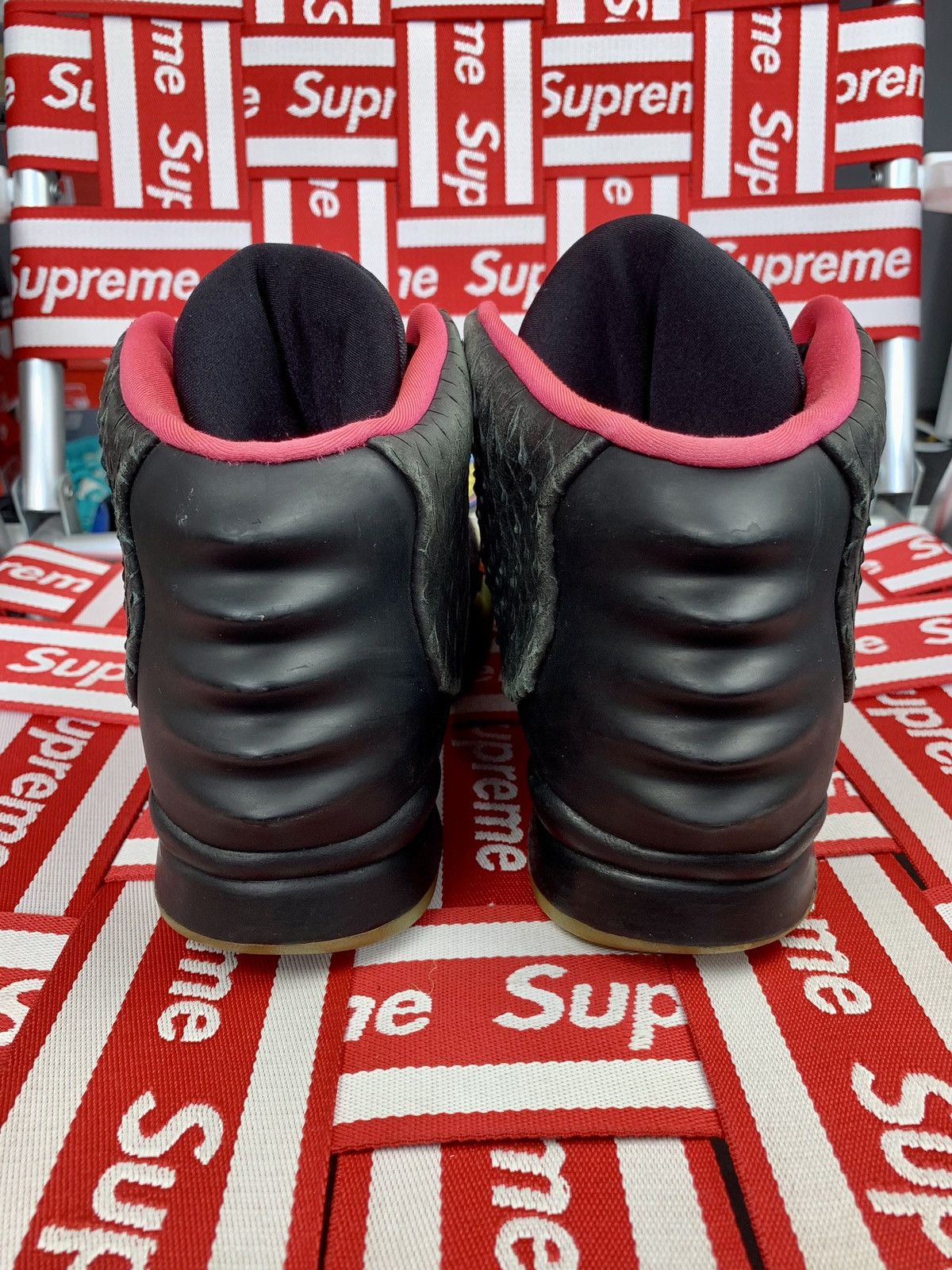 Nike × Yeezy Nike x Yeezy 2 Solar Red Size 10 Used Only Shoes Size US 10 / EU 43 - 10 Thumbnail