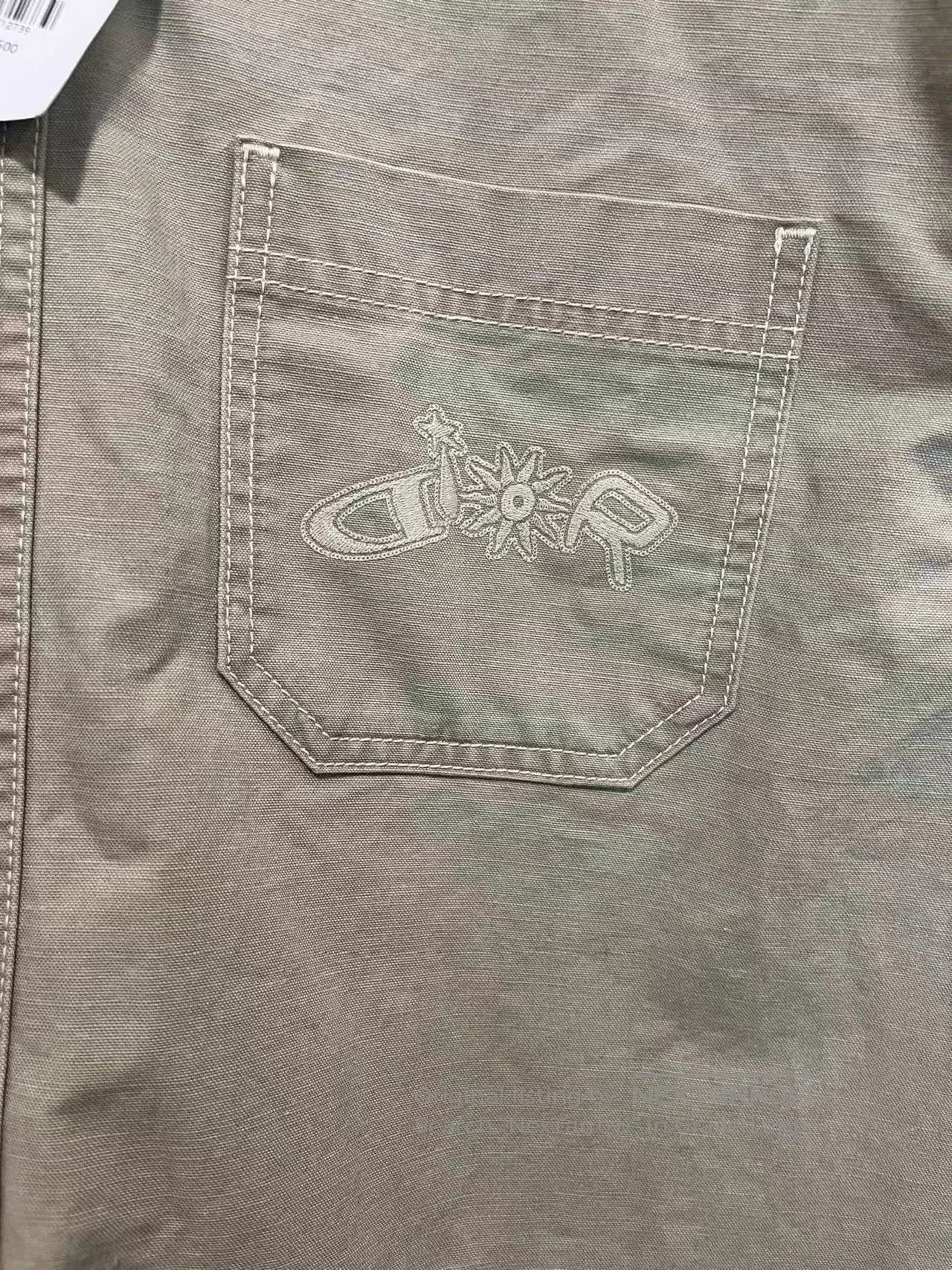 Dior Dior Embroidered Logo Denim Shirt Jacket. Size US M / EU 48-50 / 2 - 3 Thumbnail