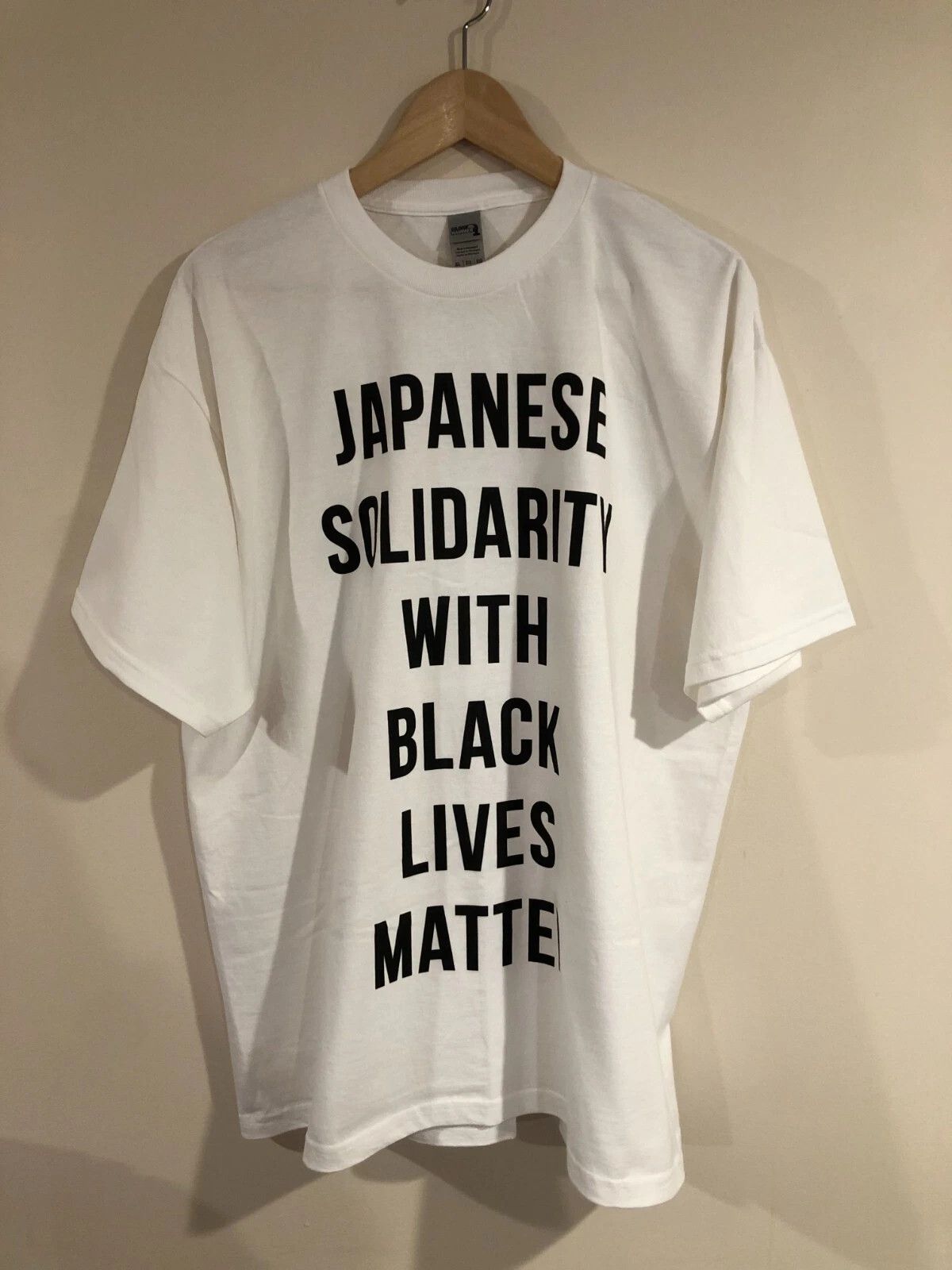Japanese Brand JAPANESE SOLIDARITY WITH BLACK LIVES MATTER COLLAB T-SHIRT Size US XL / EU 56 / 4 - 1 Thumbnail