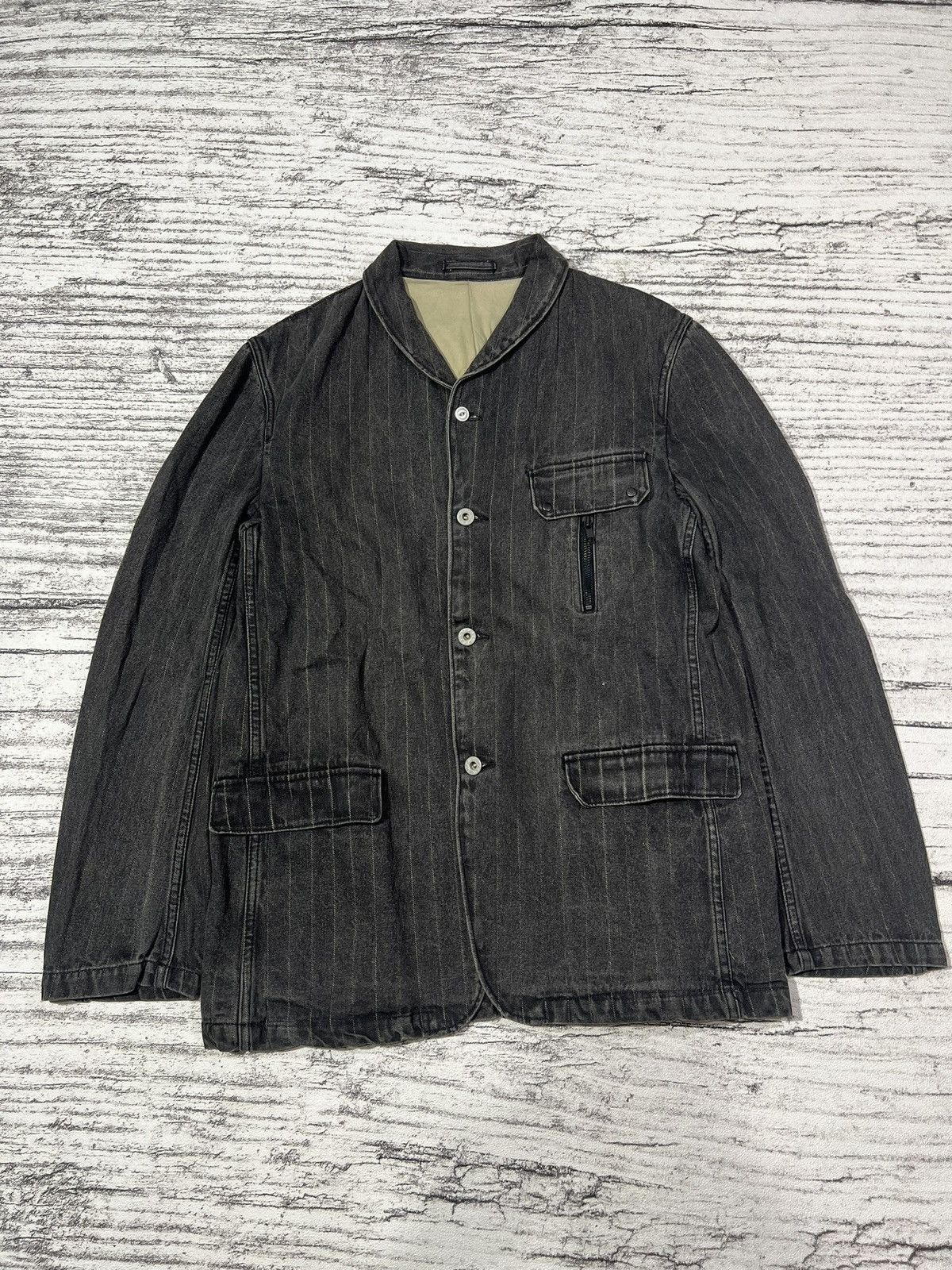 PPFM 2000s Archival PPFM Cdg Japanese Button Chore y2k Lgb Ifsix Size US M / EU 48-50 / 2 - 1 Thumbnail