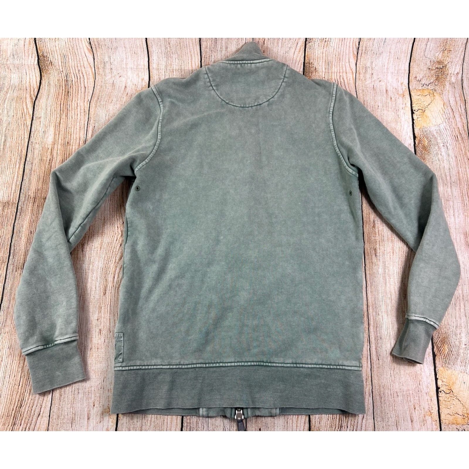 Kith KITH Pinnacle Knit Military Style Full Zip Bomber Jacket Green S Men Knit Cotton Zip Lining 400 GSM Size US S / EU 44-46 / 1 - 2 Thumbnail