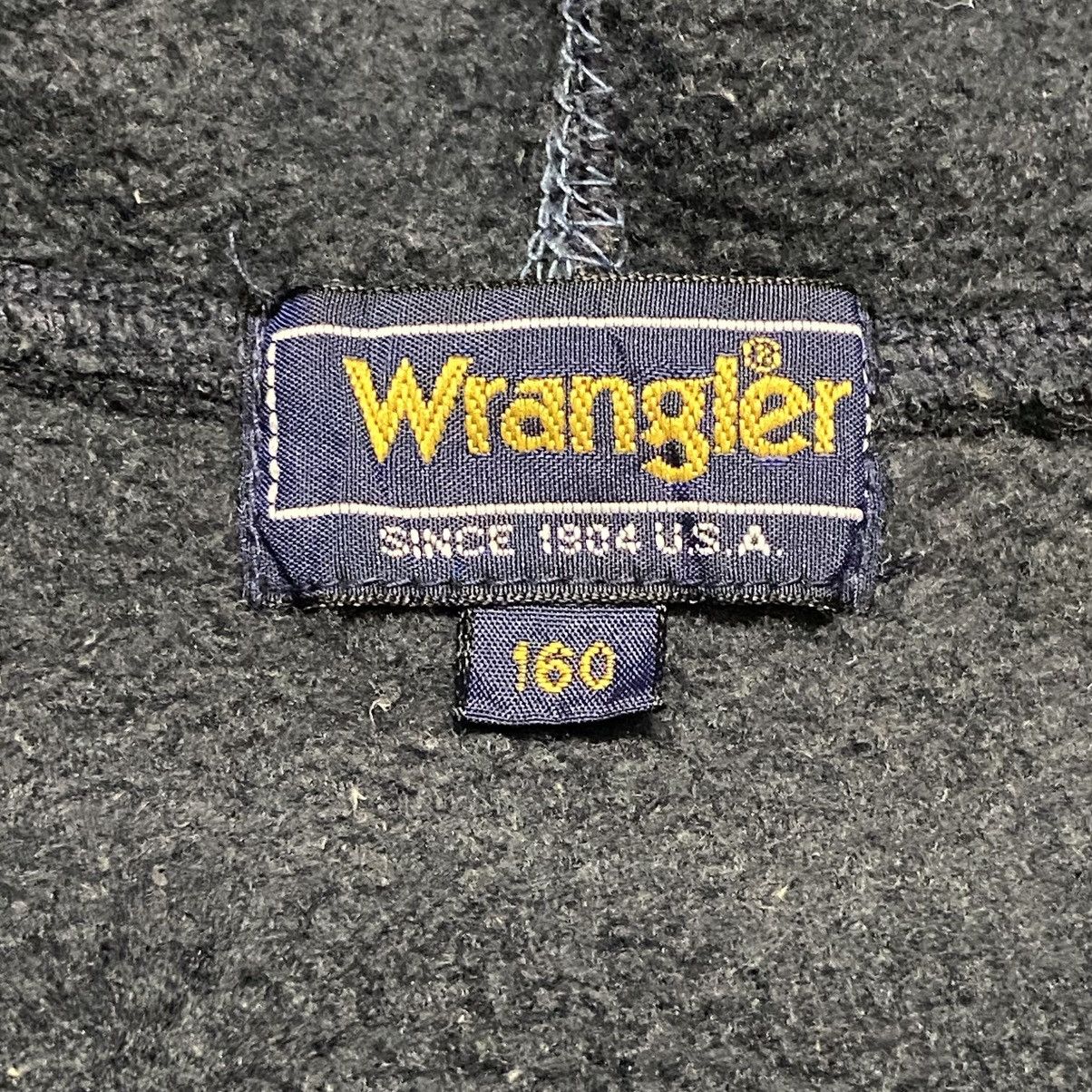 Vintage × Wrangler Vintage Wrangler Halfzip Fleece Hoodie Size US M / EU 48-50 / 2 - 7 Thumbnail