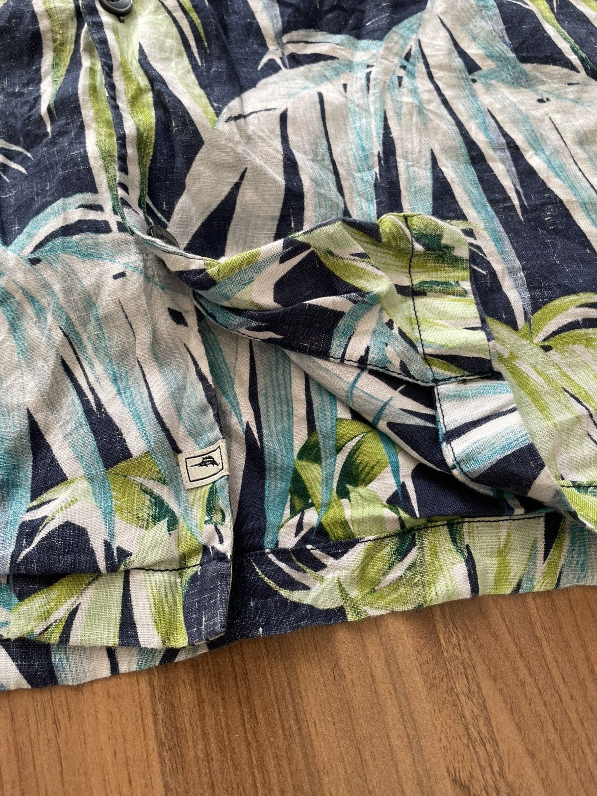 Tommy Bahama Tommy Bahama Linen Aloha Hawaiian Shirt Unworn Size US L / EU 52-54 / 3 - 7 Thumbnail