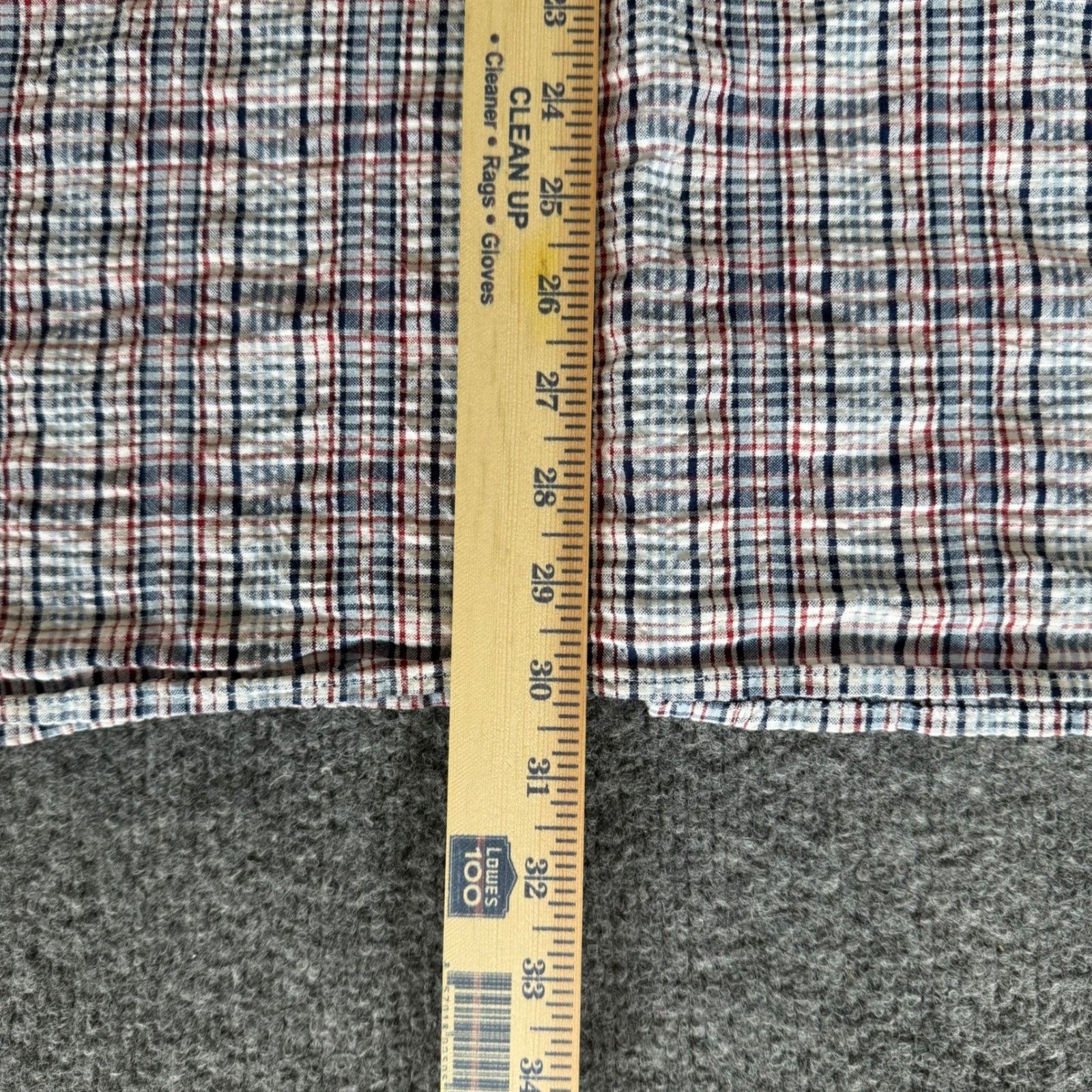Barbour Barbour Seersucker Mens XXL Short Sleeve Button Shirt Plaid Size US XXL / EU 58 / 5 - 7 Thumbnail