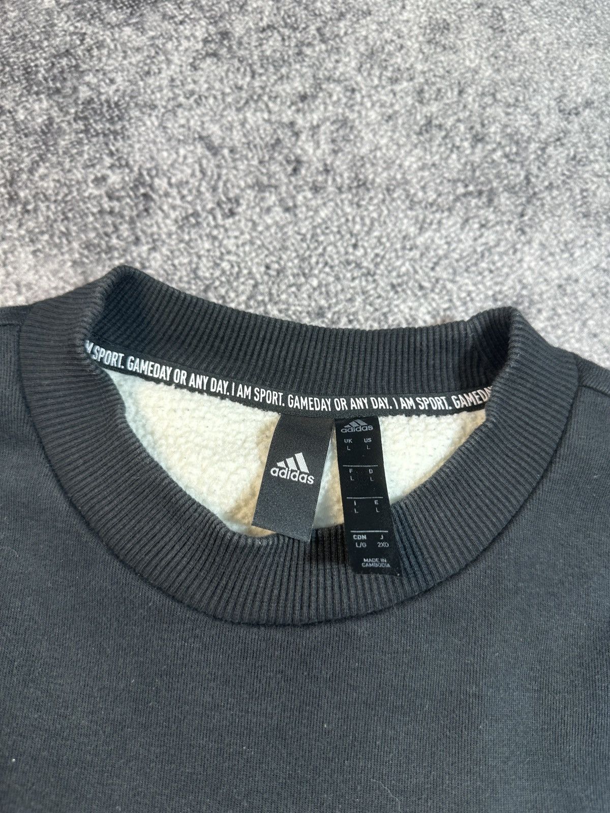 Adidas Adidas Manchester United Sweatshirt Streetwear Rare Casual L Size US L / EU 52-54 / 3 - 4 Thumbnail