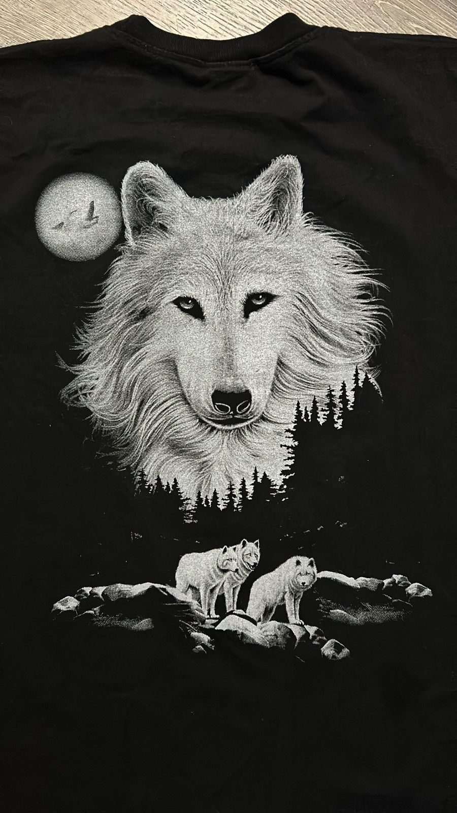 Other Vintage wolf t-shirt Size US XL / EU 56 / 4 - 4 Thumbnail