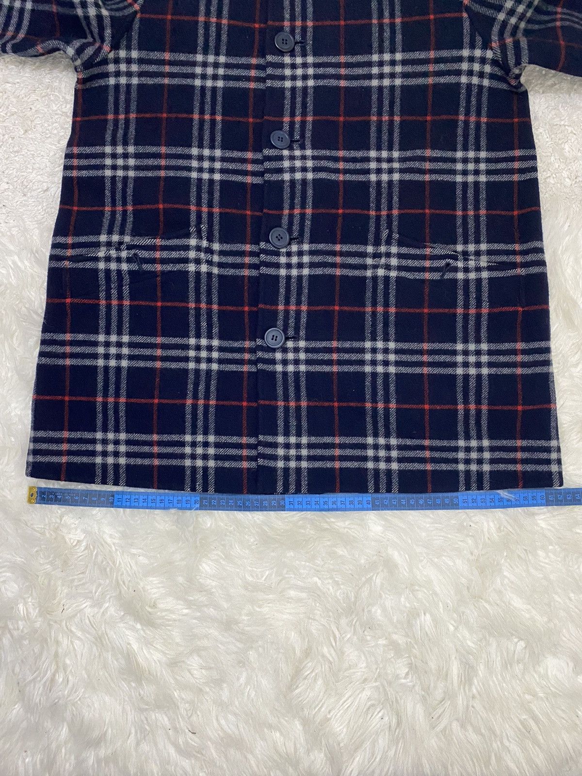 Burberry Prorsum × Vintage VINTAGE REVERSIBLE MONOGRAM WOOL BUTTONS UP BY BURBERRY’S Size US M / EU 48-50 / 2 - 20 Thumbnail