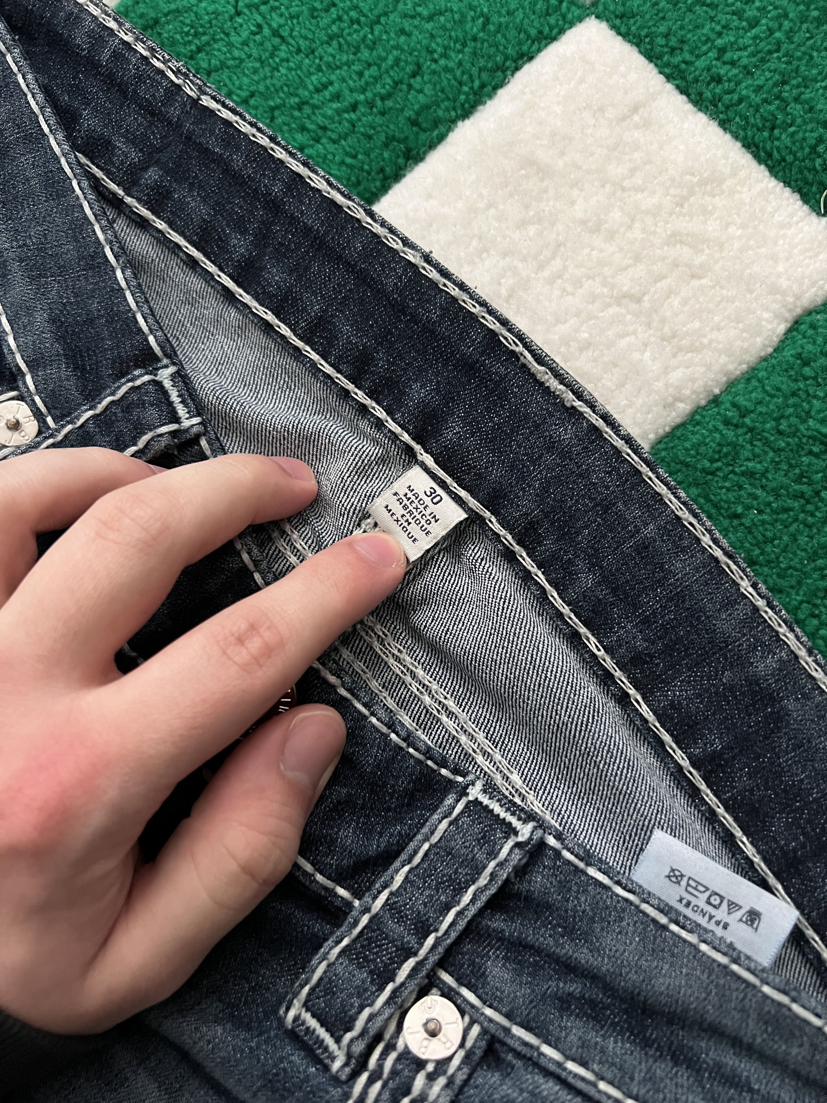 True Religion Vintage Y2K True Religion Skinny Slim Denim Jeans Size 30" / US 8 / IT 44 - 10 Thumbnail