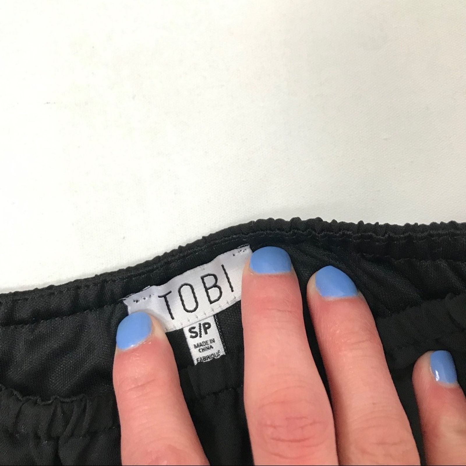 Other Tobi Black Strapless Crop Top Sz S Size S / US 4 / IT 40 - 2 Thumbnail