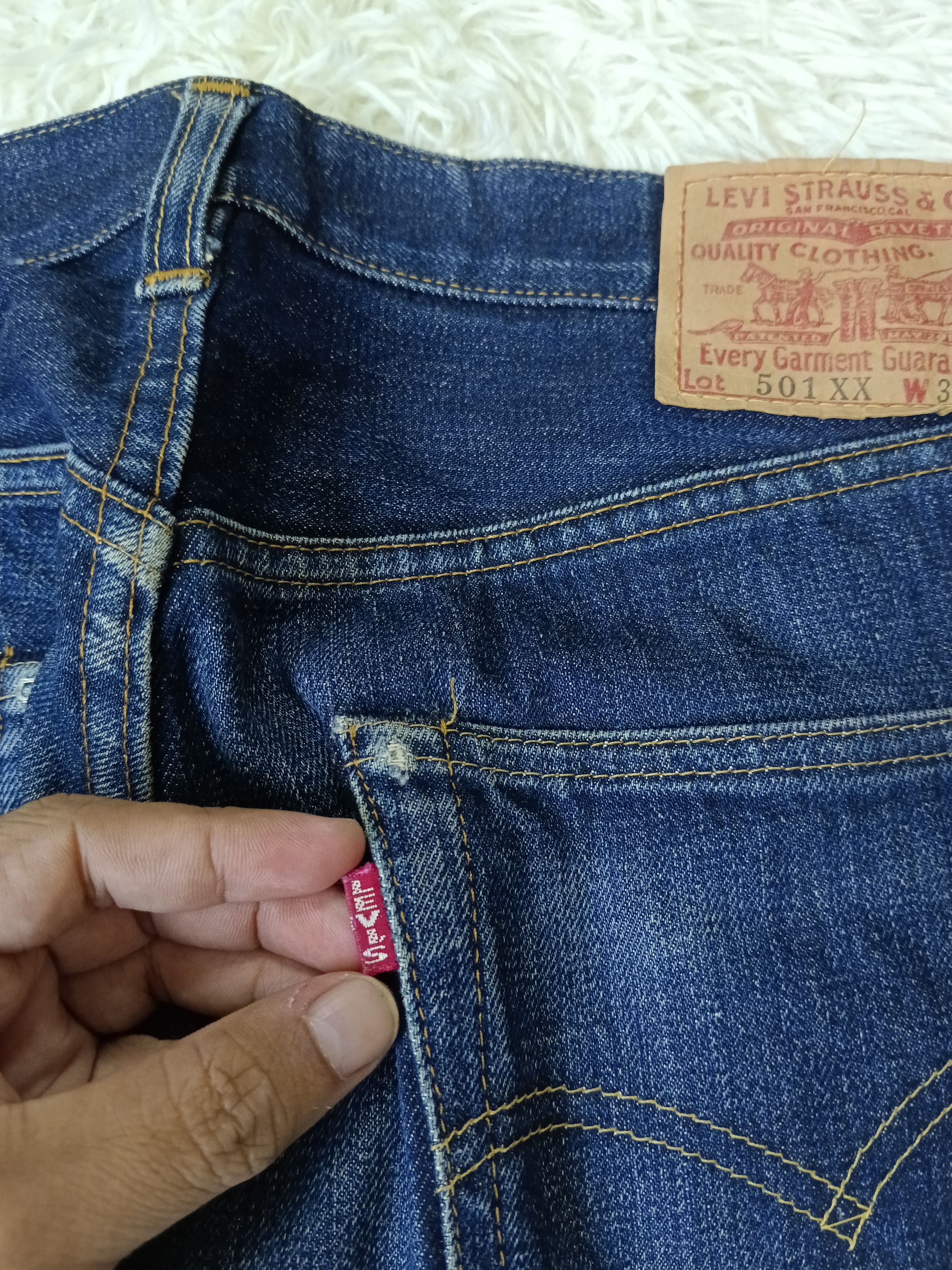 LVC × Levi's Vintage Clothing LEVIS VINTAGE 90s 501 XX BIG E REPRODUCTION Size US 32 / EU 48 - 12 Thumbnail