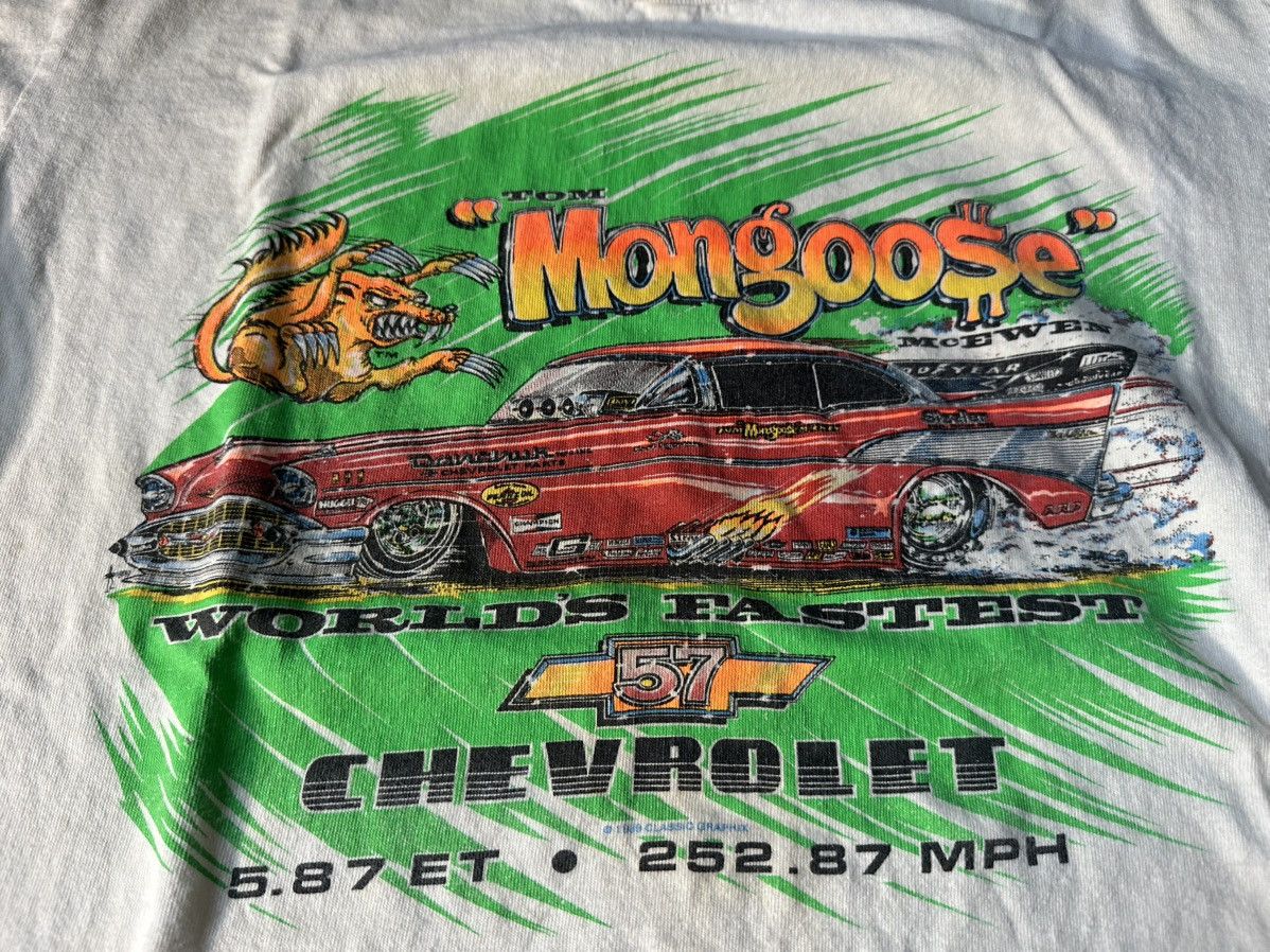 Vintage Mongoose 1989 “worlds fastest chevy” single stitch shirt Size US L / EU 52-54 / 3 - 3 Thumbnail