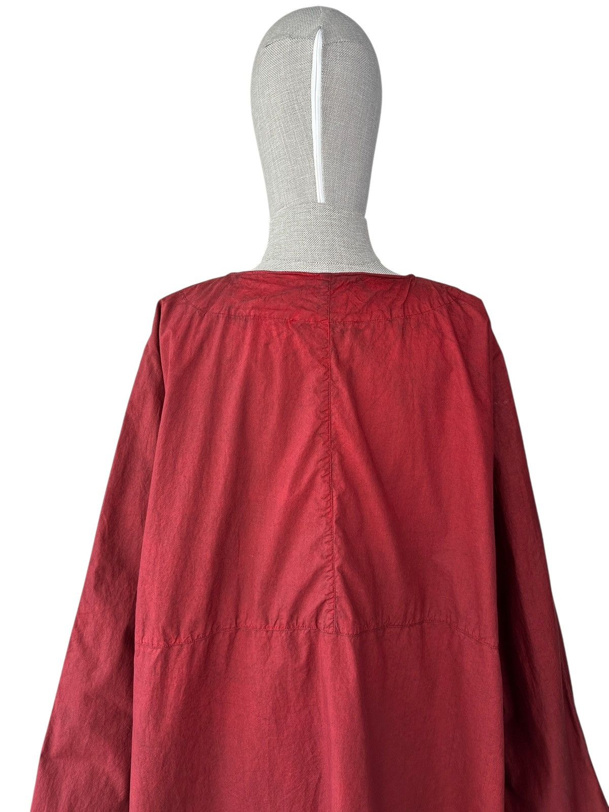 Other BARBARA SPEER Oversized Crinkle Cotton Jacket Ring Ties Size M / US 6-8 / IT 42-44 - 6 Thumbnail