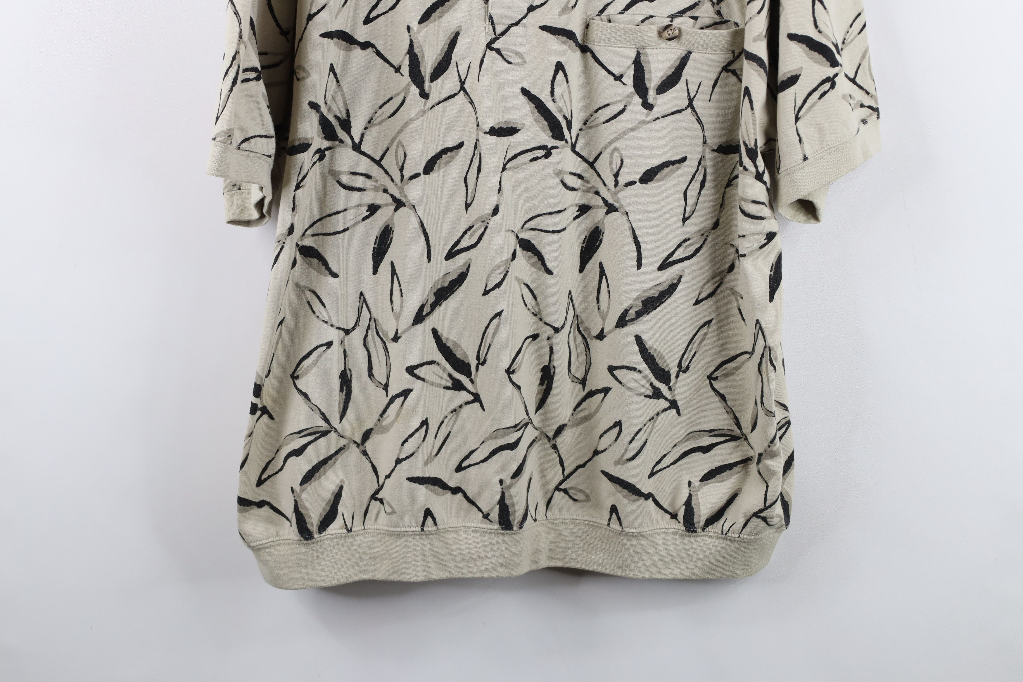 Vintage Vintage 90s Streetwear All Over Print Pullover Polo Shirt Size US XL / EU 56 / 4 - 3 Thumbnail