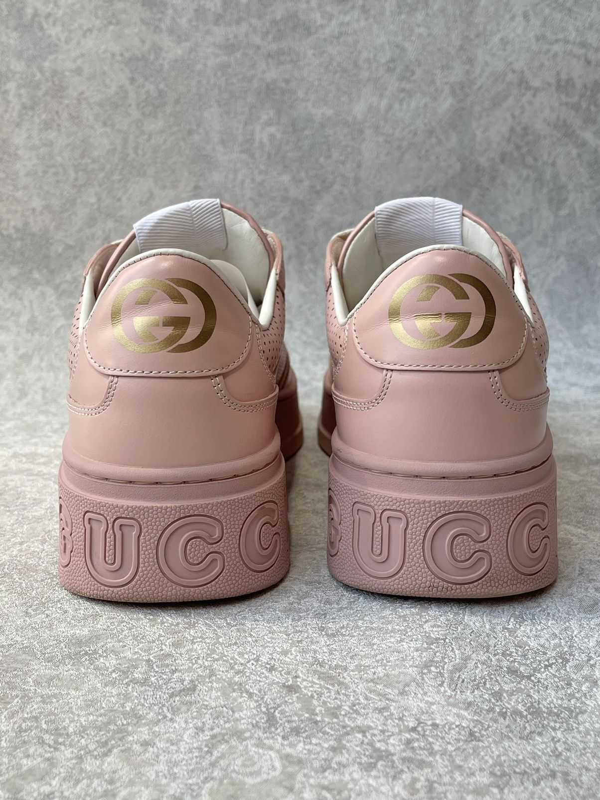 Gucci Gucci Jumbo GG Tennis Embossed Sneaker Trainers Chunky Size US 9.5 / IT 39.5 - 5 Thumbnail
