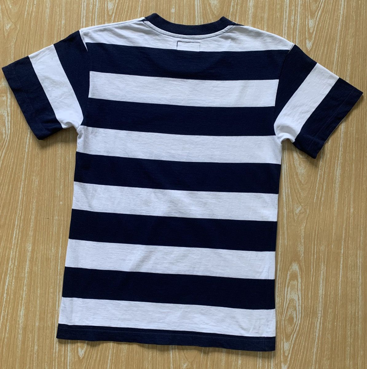 agnes b. 🔥 Agnes B Paris.. Blue White Lining Stripe T Shirt Size US S / EU 44-46 / 1 - 6 Thumbnail