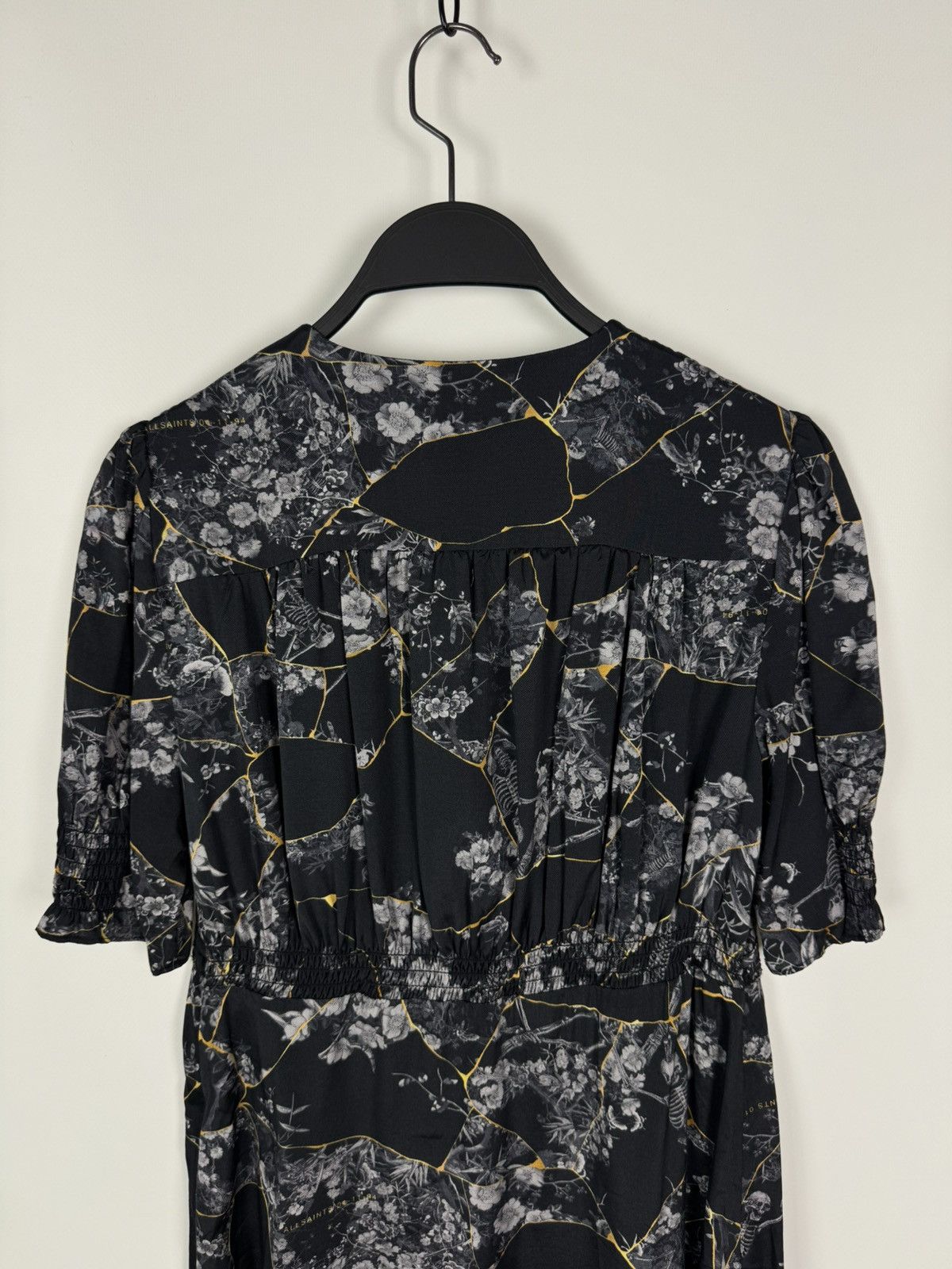 Allsaints AllSaints Demi Buruberu Floral Mid Dress Size S / US 4 / IT 40 - 10 Thumbnail