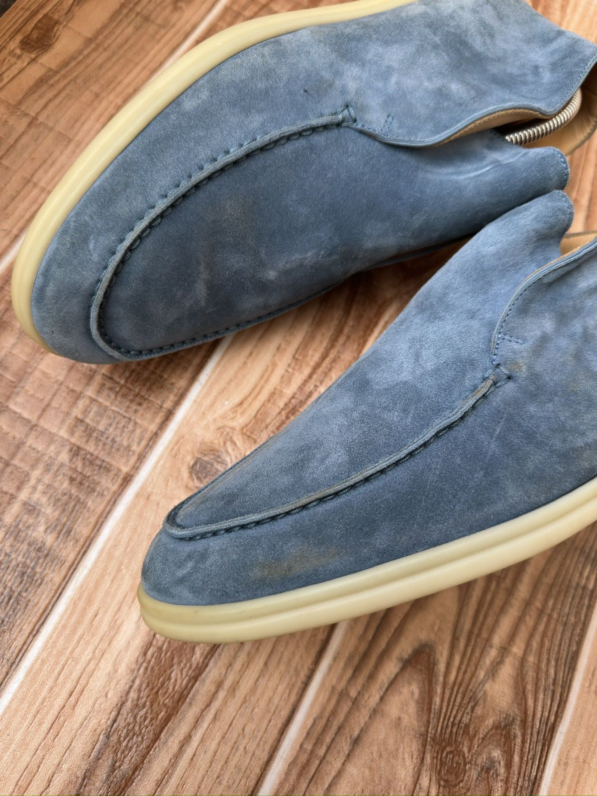 Loro Piana Loro Piana Dark Cyan Open Walk Ankle Boots Size US 8.5 / EU 41-42 - 21 Thumbnail