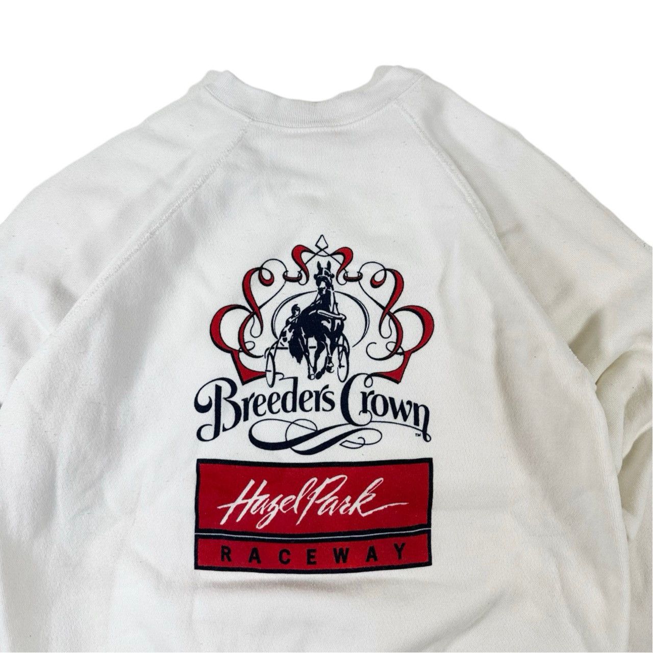 Vintage Vintage 80s Breeders Cup Raceway Equestrian Graphic Sweater Size US M / EU 48-50 / 2 - 2 Thumbnail