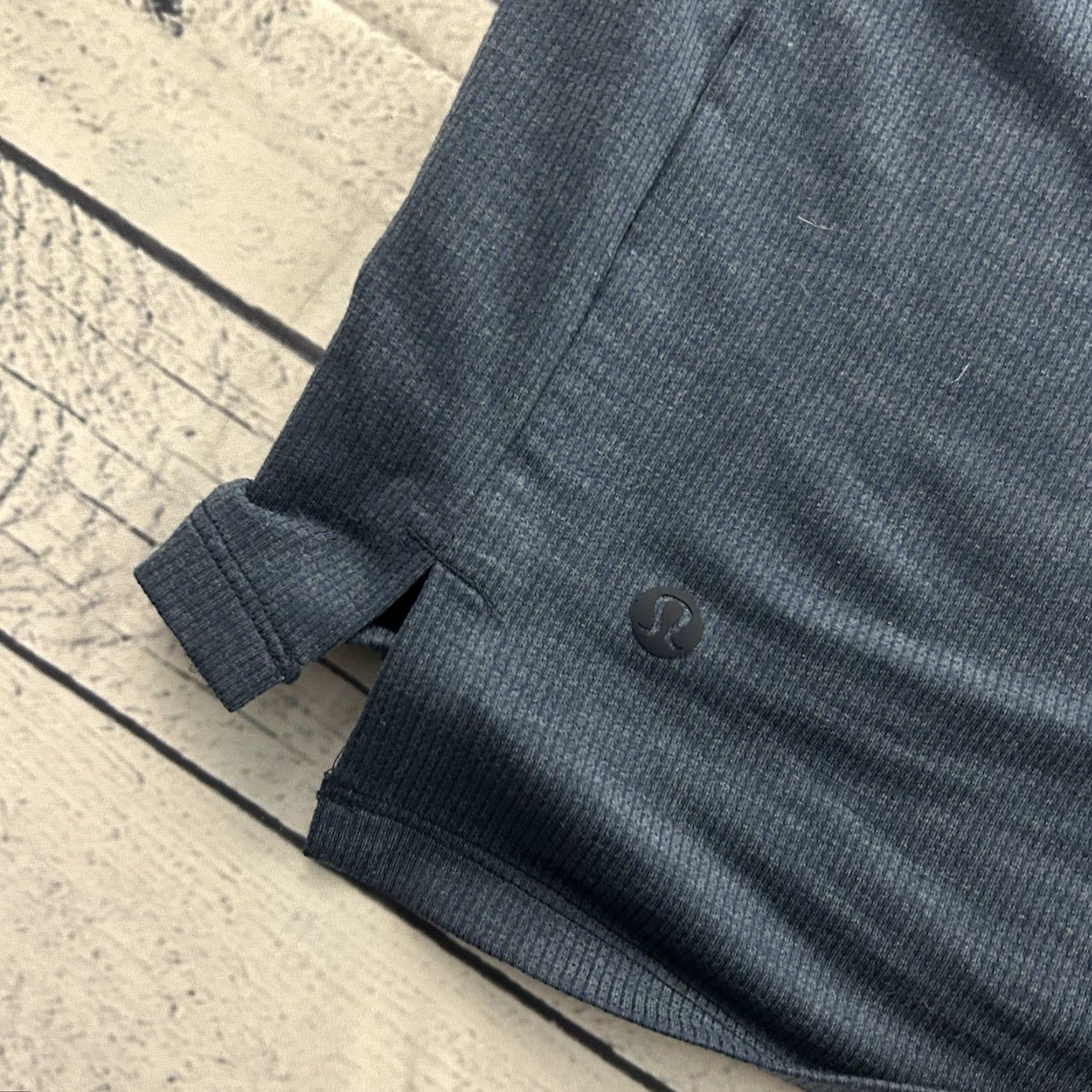 Lululemon Lululemon Long Sleeve Snap Button Front Thermal Rugby Shirt Men's XL Blue Color Button Up Size US XL / EU 56 / 4 - 4 Thumbnail