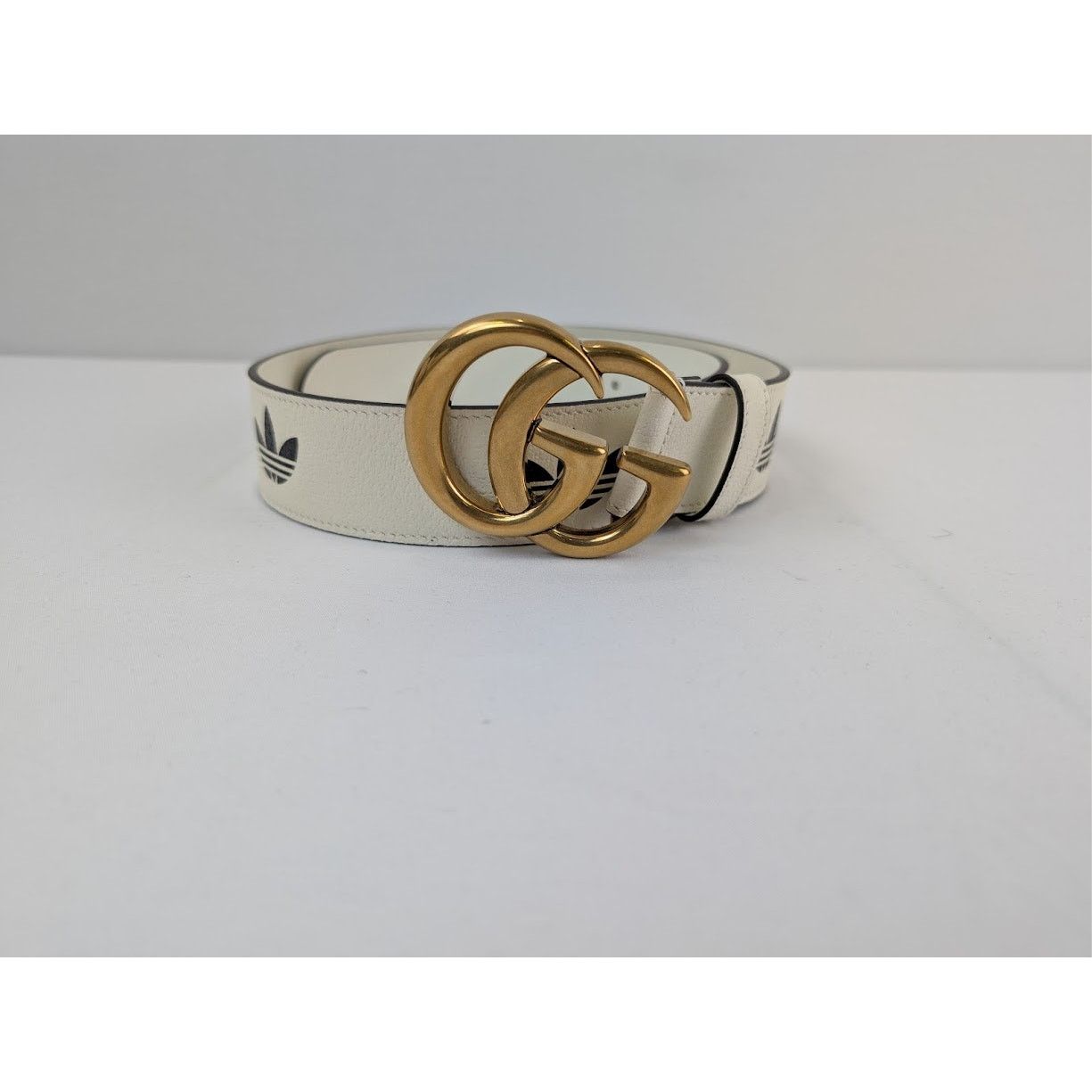 Adidas × Gucci o1rshd1 Size: 75 / M Belt W.40 GG Mar in Cream Size 30 - 15 Thumbnail