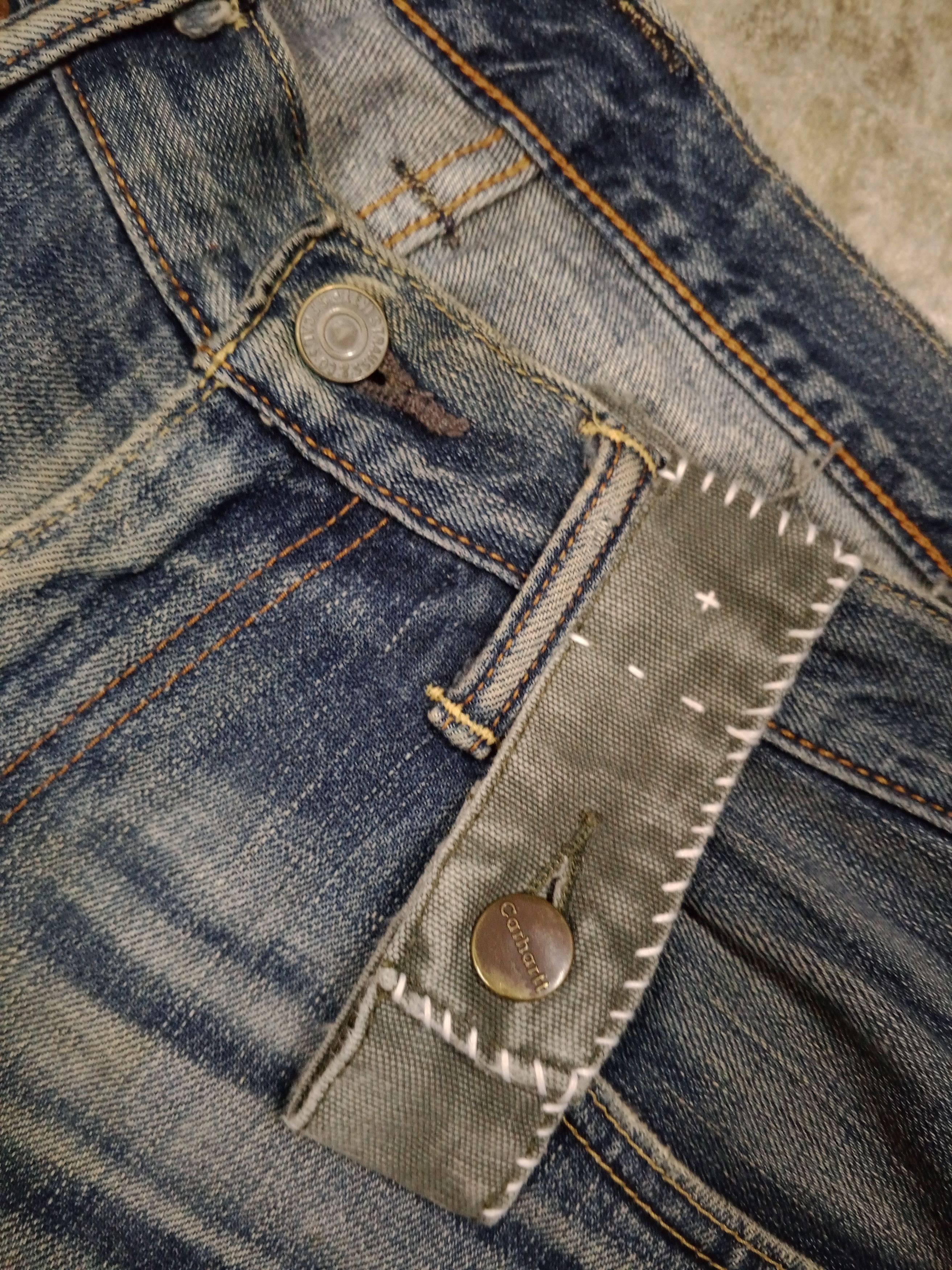 Levi's Levi's x Carhartt Carpenter sashiko custom Size US 32 / EU 48 - 4 Thumbnail
