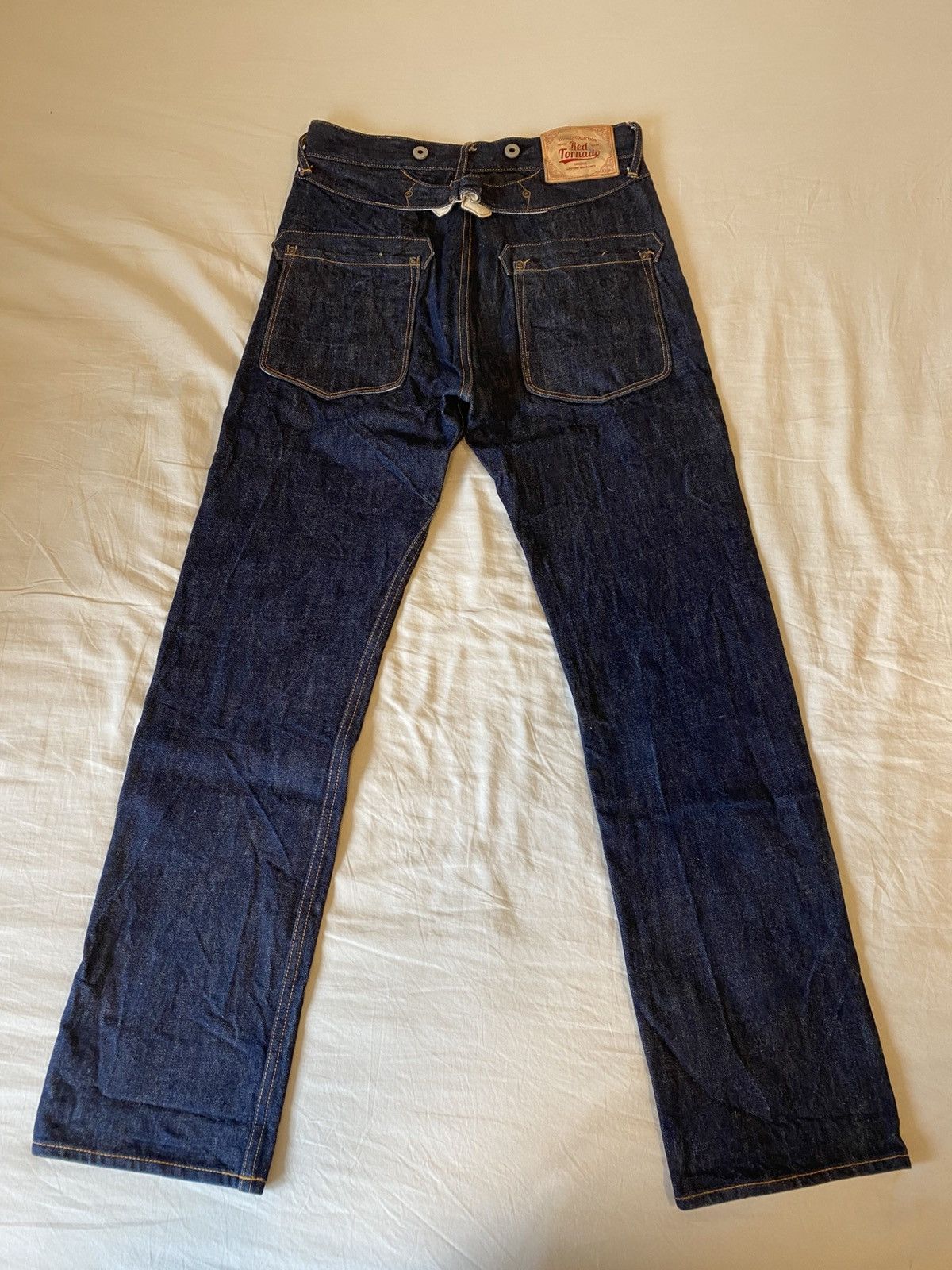 Other red tornado selvedge denim Size US 32 / EU 48 - 5 Thumbnail