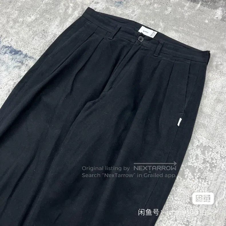 Wtaps Wtaps size 2 Flannel microcone casual pants Size US 39 - 2 Thumbnail