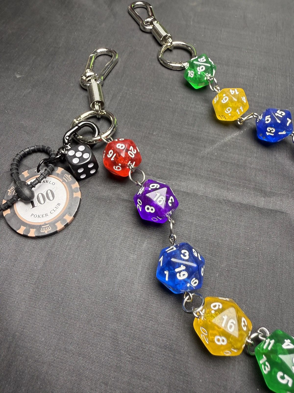 Vintage Multisided Dice Beads Waist Accessories Size ONE SIZE - 5 Thumbnail