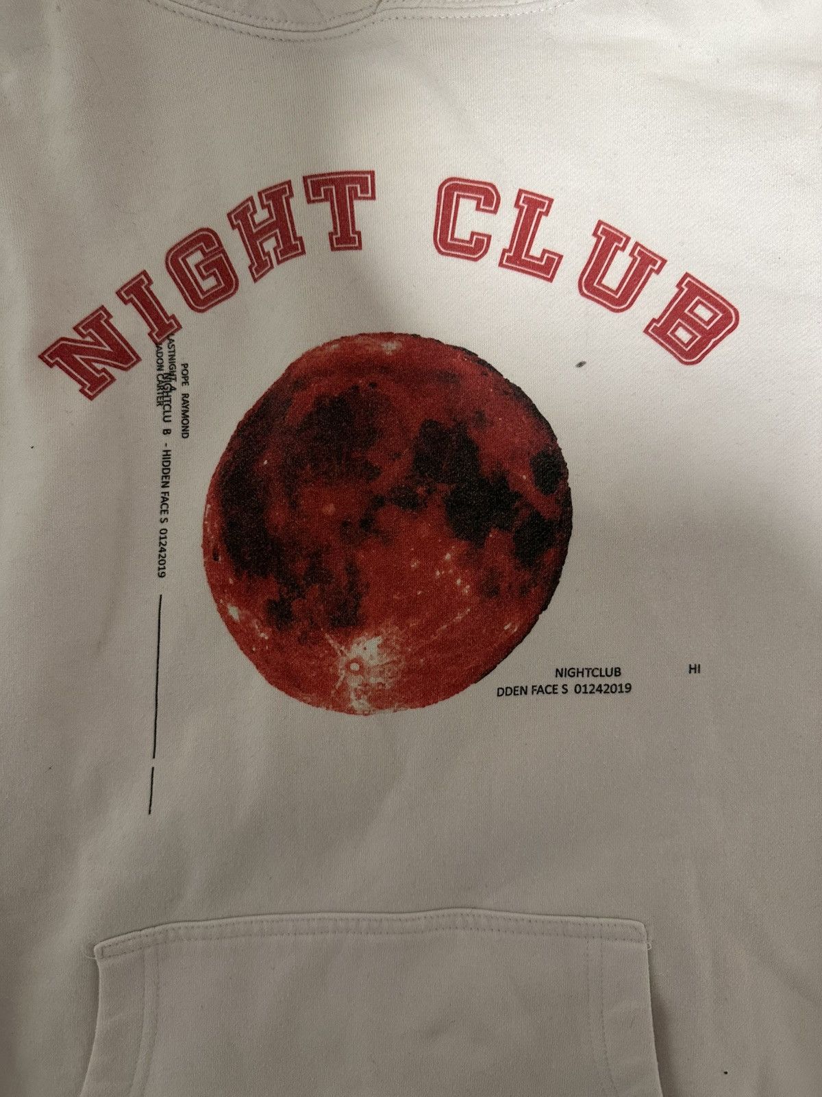 Japanese Brand Night Club Blood Moon Hoodie Size US L / EU 52-54 / 3 - 2 Thumbnail