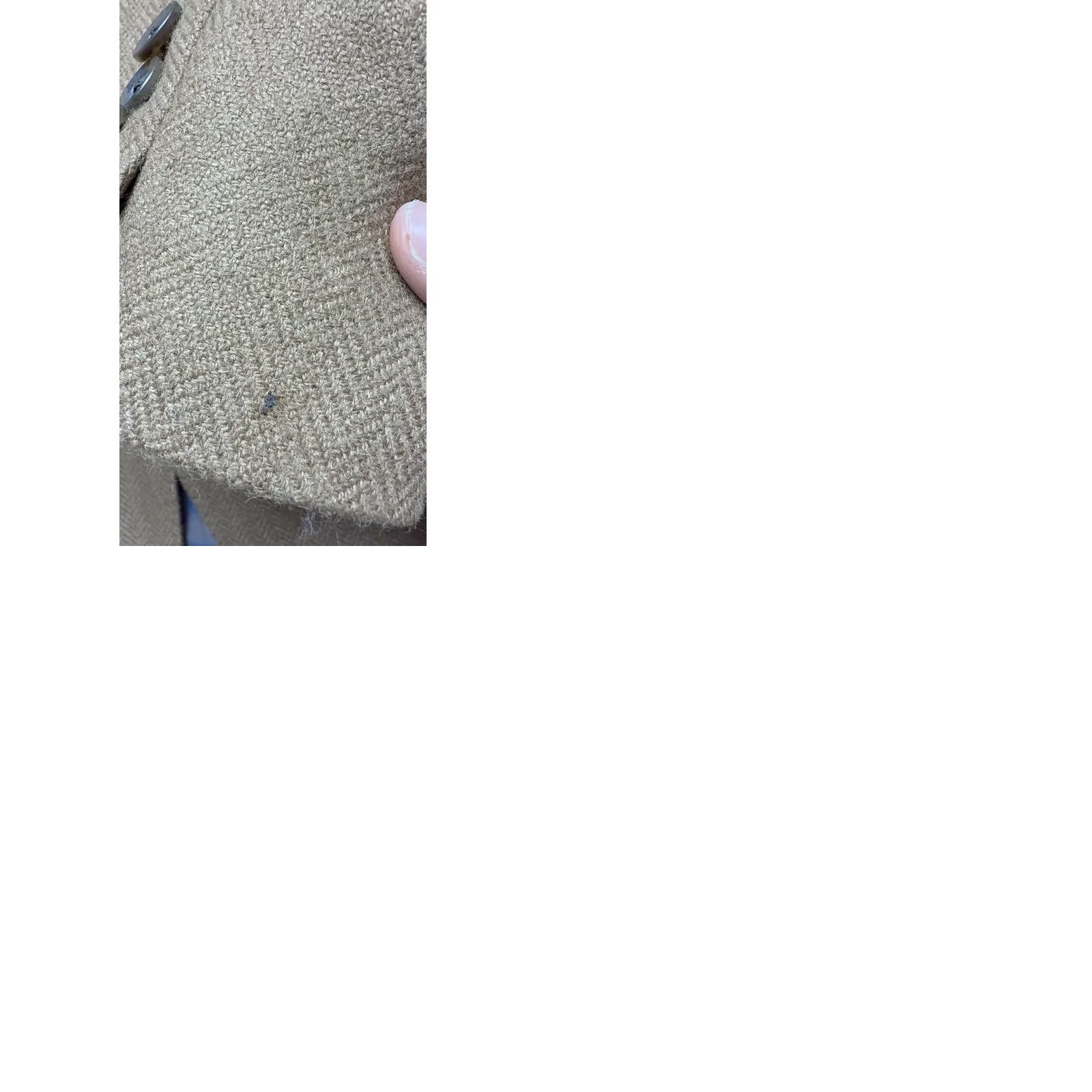 Camel Arnold Brant 100% Camel Hair Herringbone Blazer Mens Jacket - Size 46R Brown Size 46R - 9 Thumbnail