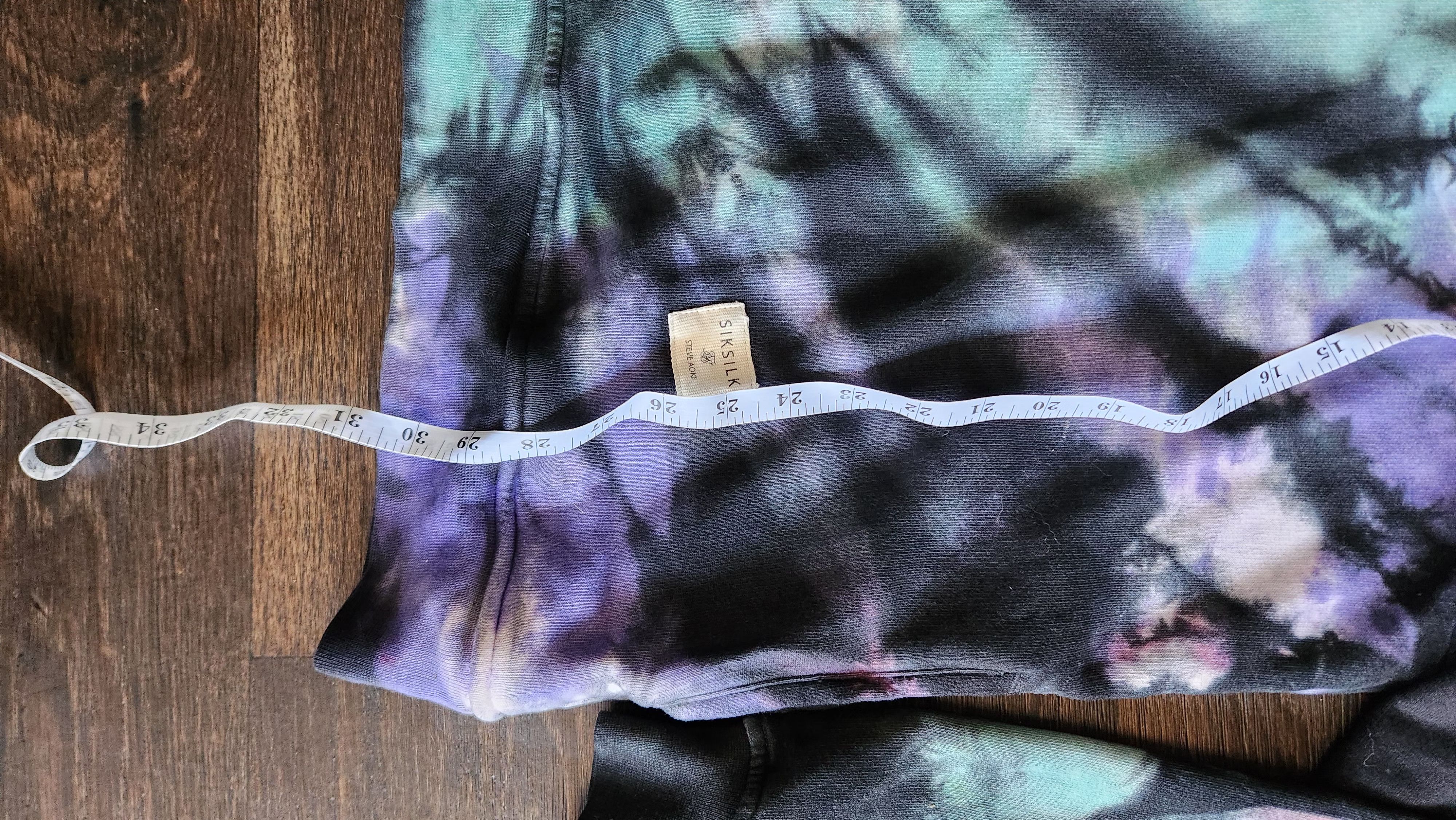 SikSilk Steve Aoki SikSilk Overhead Tie-Dye Hoodie Men's Size Large Size US L / EU 52-54 / 3 - 7 Thumbnail