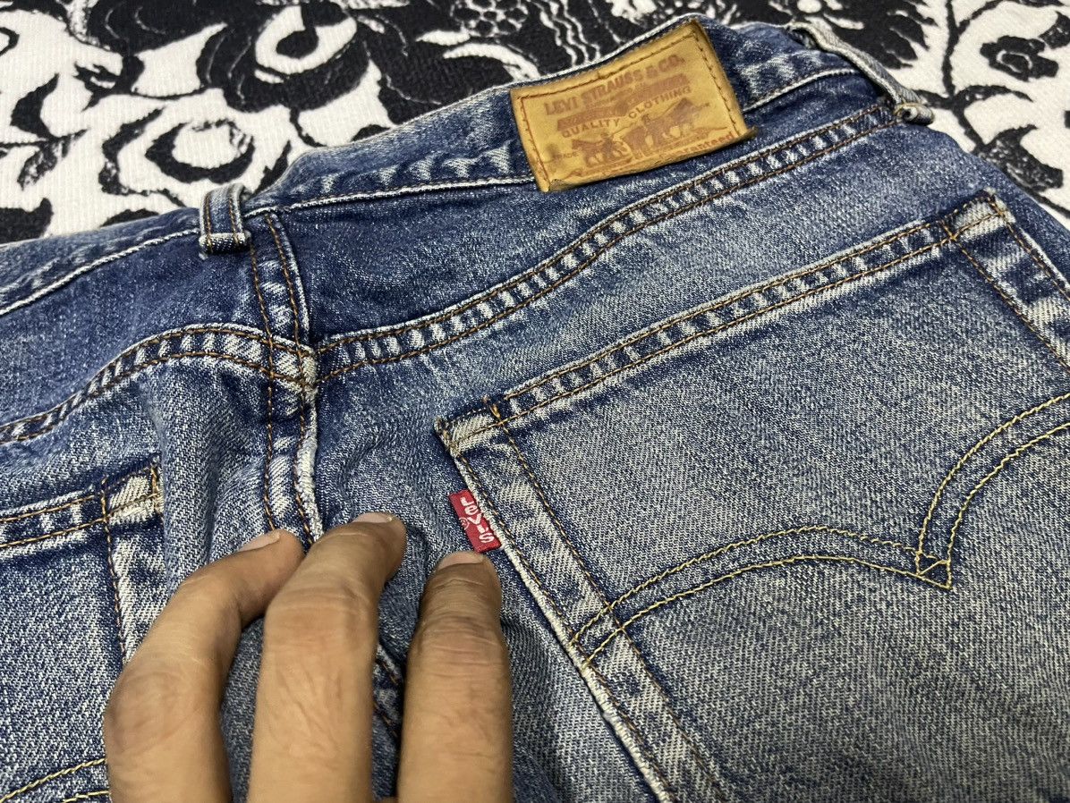 Levi's Vintage Clothing 90s LEVIS 503 J22 DISTRESSED DENIM FADED DESIGN Size US 28 / EU 44 - 16 Thumbnail