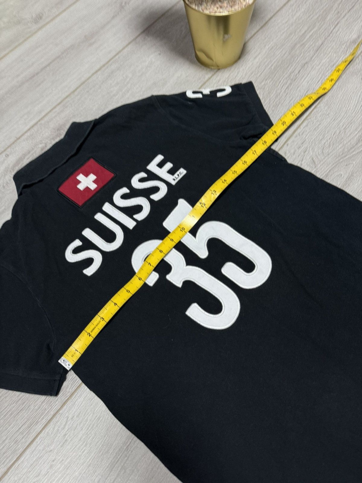Polo Ralph Lauren Polo Suisse 🇨🇭 Switzerland 35 vintage polo rugby cross shirt Size US S / EU 44-46 / 1 - 10 Thumbnail
