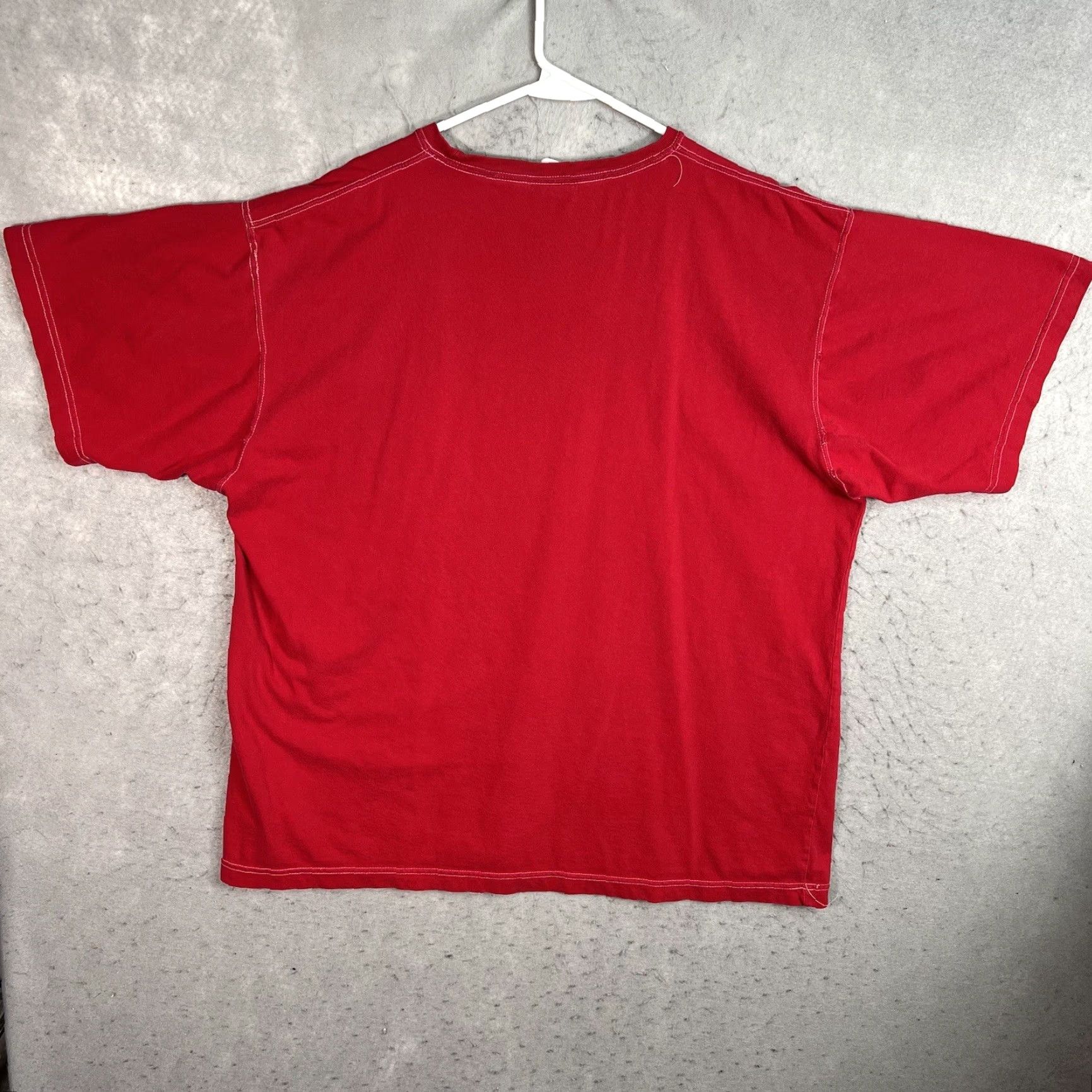 Ralph Lauren VINTAGE Chaps Ralph Lauren Pocket Tee Shirt Adult 2XL Red Mens 1990s Sportswear/Beach Size US XXL / EU 58 / 5 - 7 Thumbnail