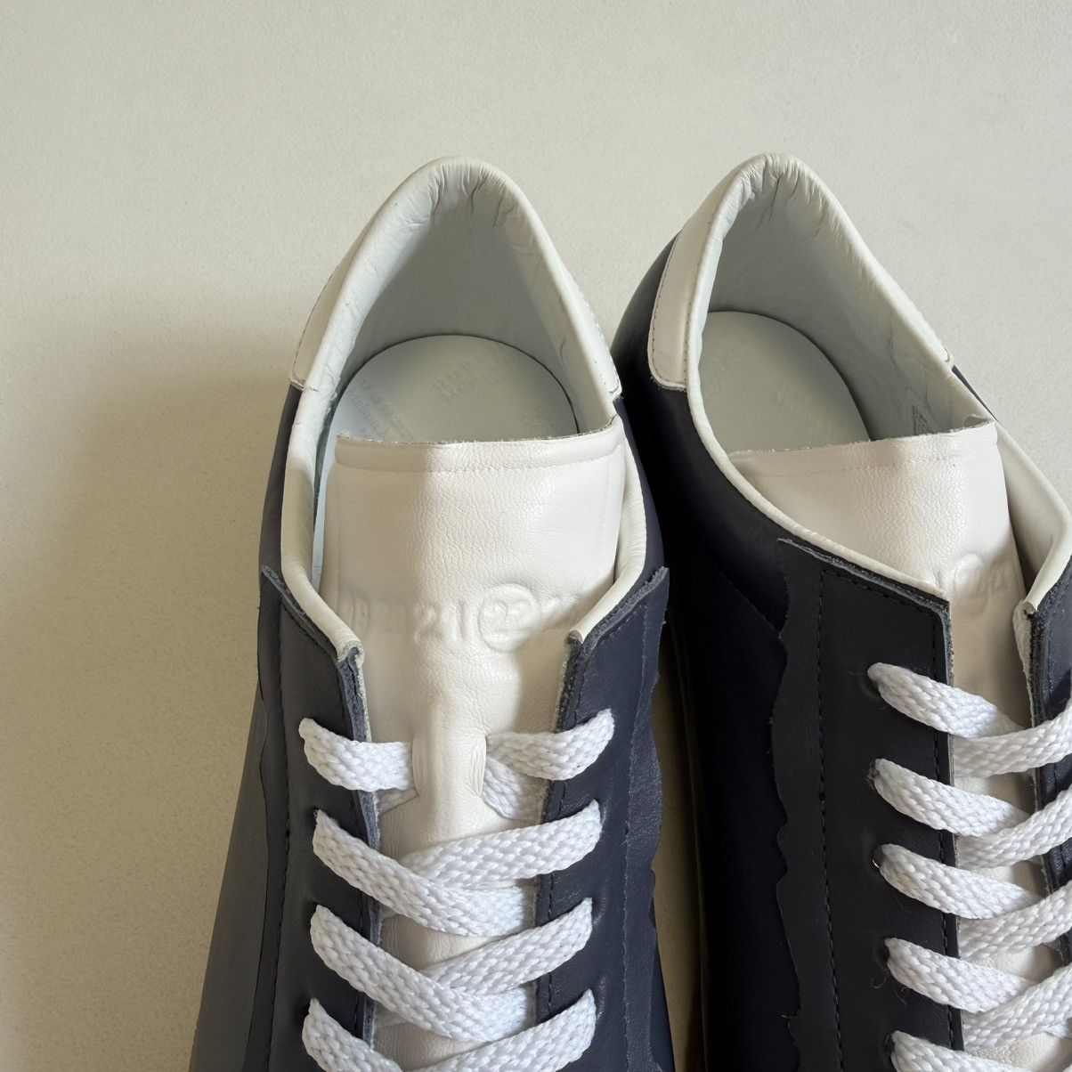 Maison Margiela Gray Leather ‘Featherlight’ Sneakers Size US 10 / EU 43 - 11 Thumbnail