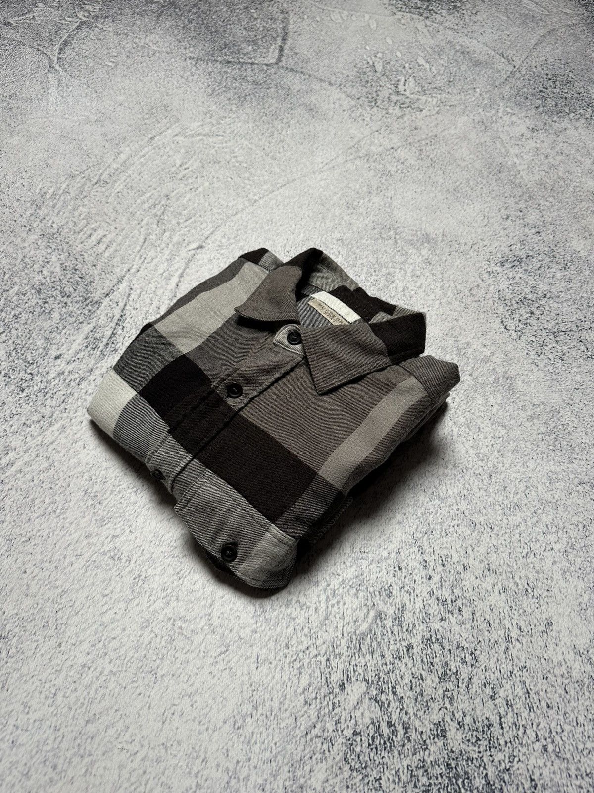 Burberry Burberry Brit Gray Shirt Nova Check Long Sleeve Tartan Shirt Size US S / EU 44-46 / 1 - 2 Thumbnail