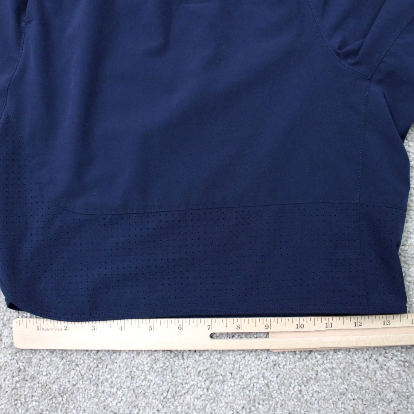 Nike Nike Mens XL Blue 9" Unlined Athletic Shorts Swoosh Workout Gym Athleisure Size US 36 / EU 52 - 4 Thumbnail